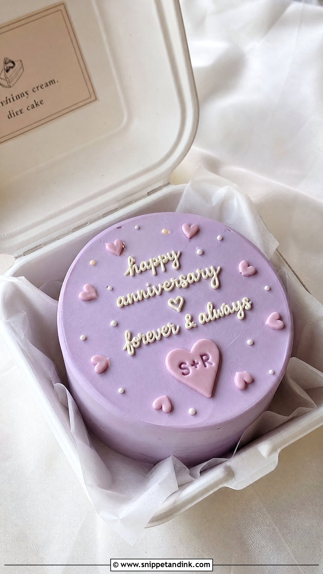 Bento Anniversary Cake - Snippet and Ink - 30 Cute Anniversary Cake Ideas