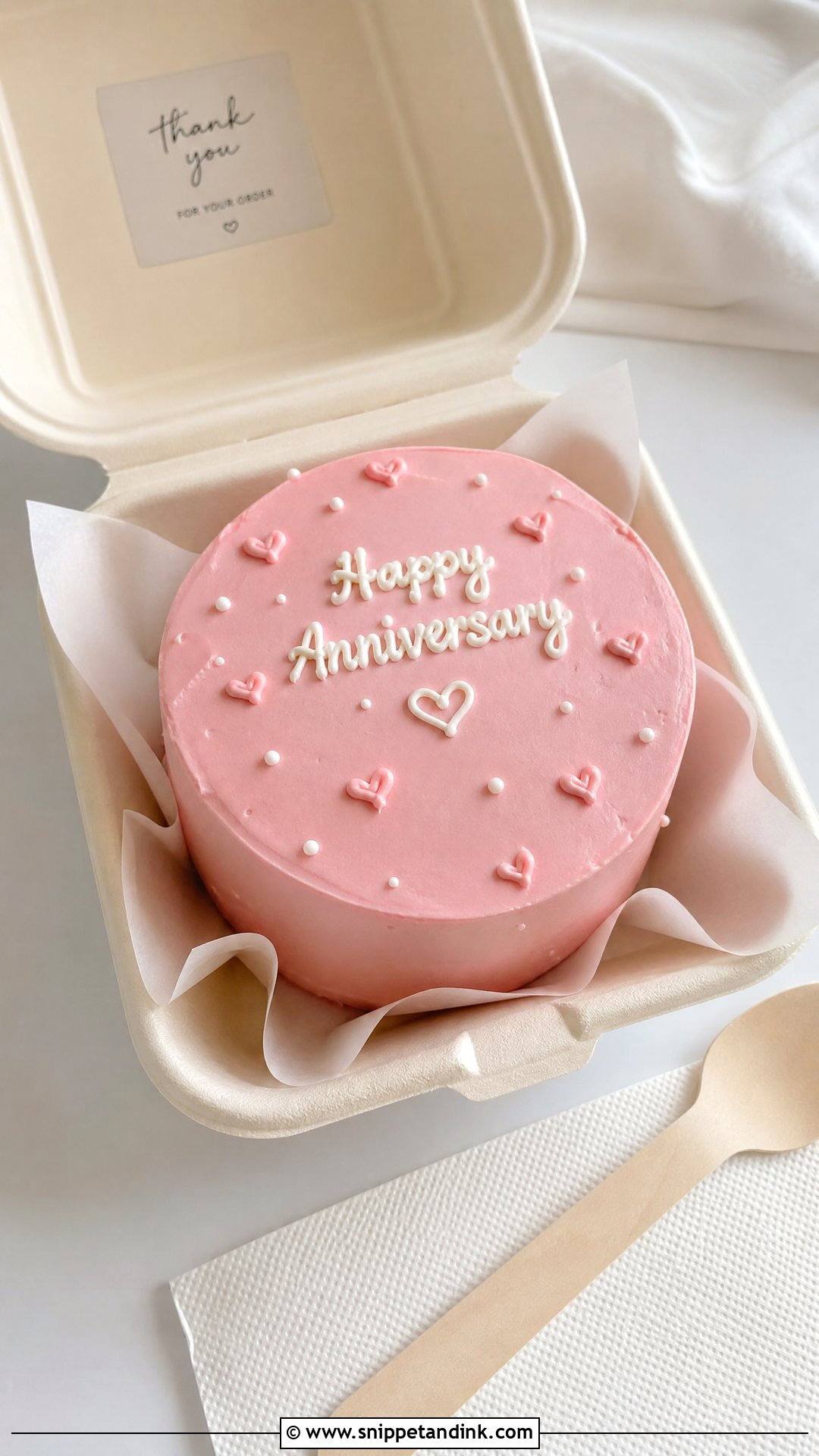 Bento Anniversary Cake - Snippet and Ink - 35 Anniversary Cake Ideas