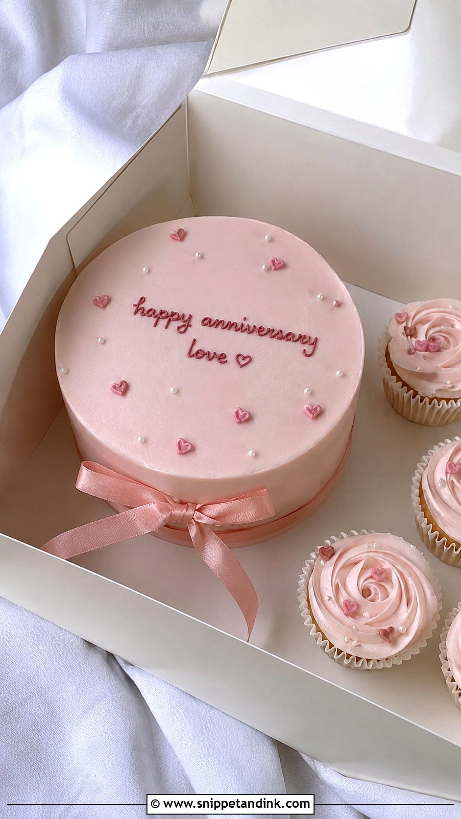 Bento Anniversary Cake - Snippet and Ink - 20 Anniversary Cake Snapchat Story Ideas
