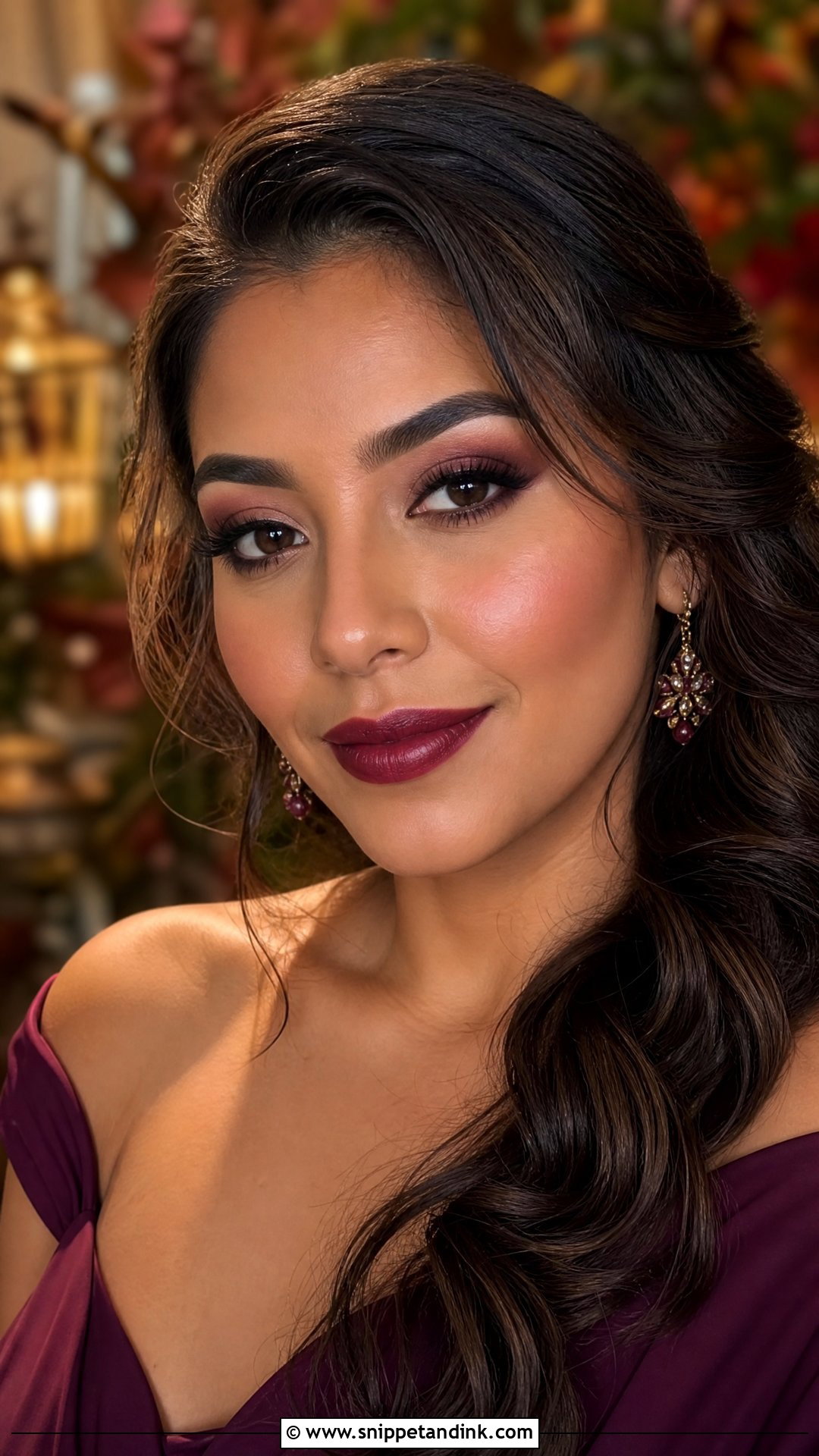 Berry Pre Wedding Makeup - Snippet and Ink - 20 Pre Wedding Makeup Ideas