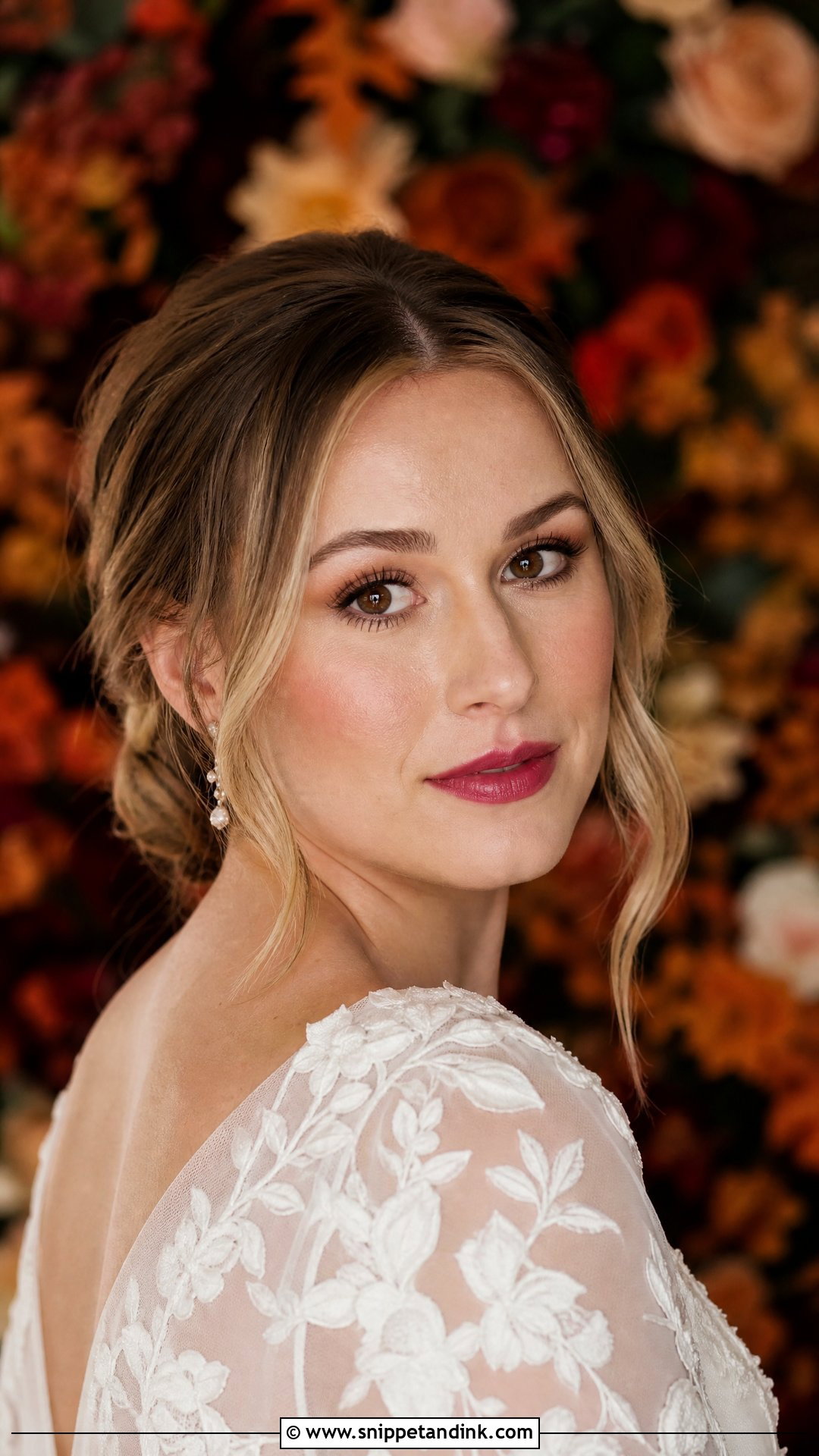 Berry Rustic Wedding Makeup - Snippet and Ink - 20 Rustic Wedding Makeup Ideas