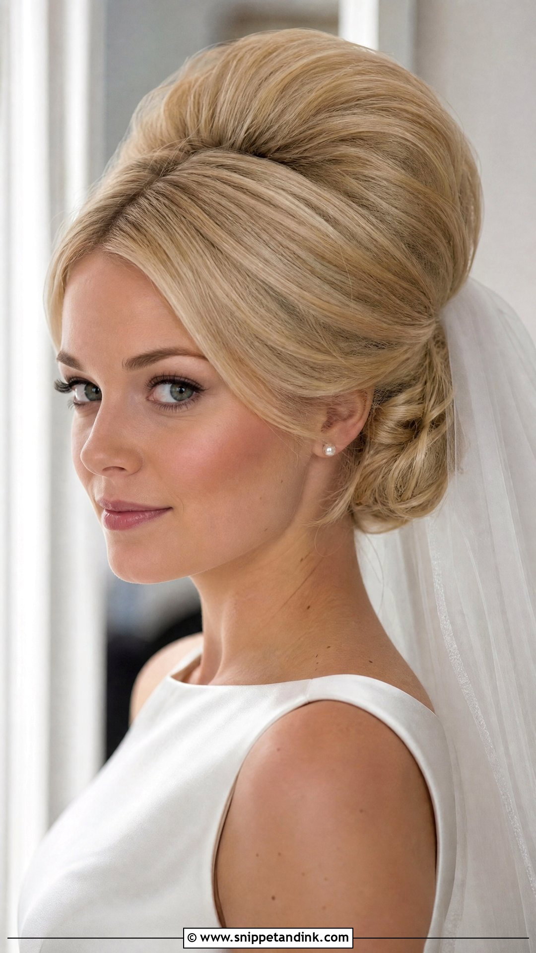 Big Beehive Wedding Hair - Snippet and Ink - 15 Big Hair Wedding Ideas