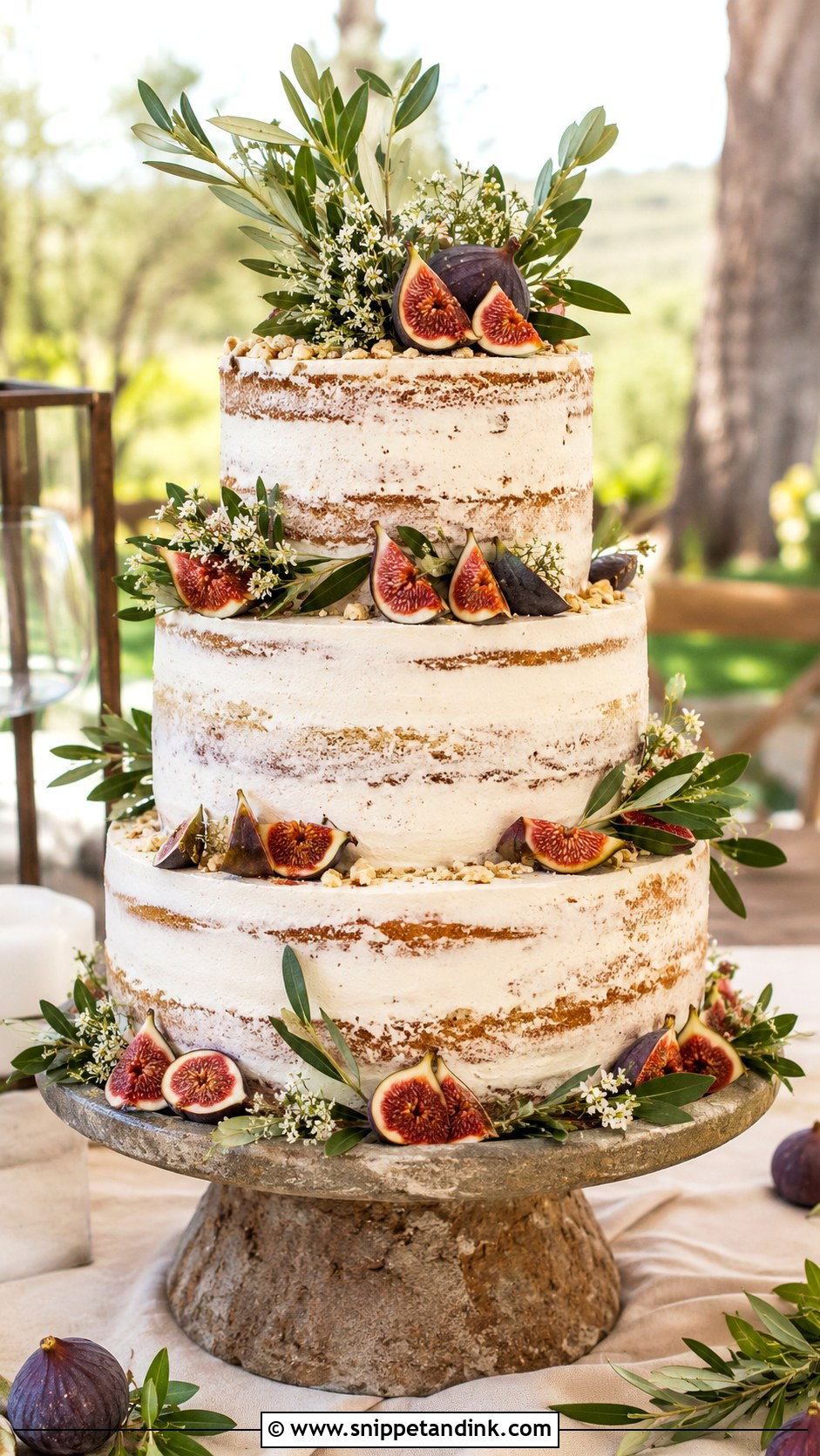 Big Italian Fig Wedding Cake - Snippet and Ink - 30 Big Italian Wedding Cake Ideas