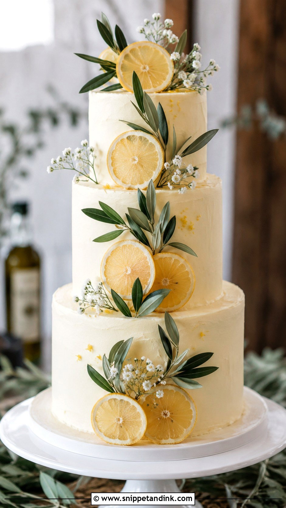 Big Italian Olive Oil Wedding Cake - Snippet and Ink - 30 Big Italian Wedding Cake Ideas