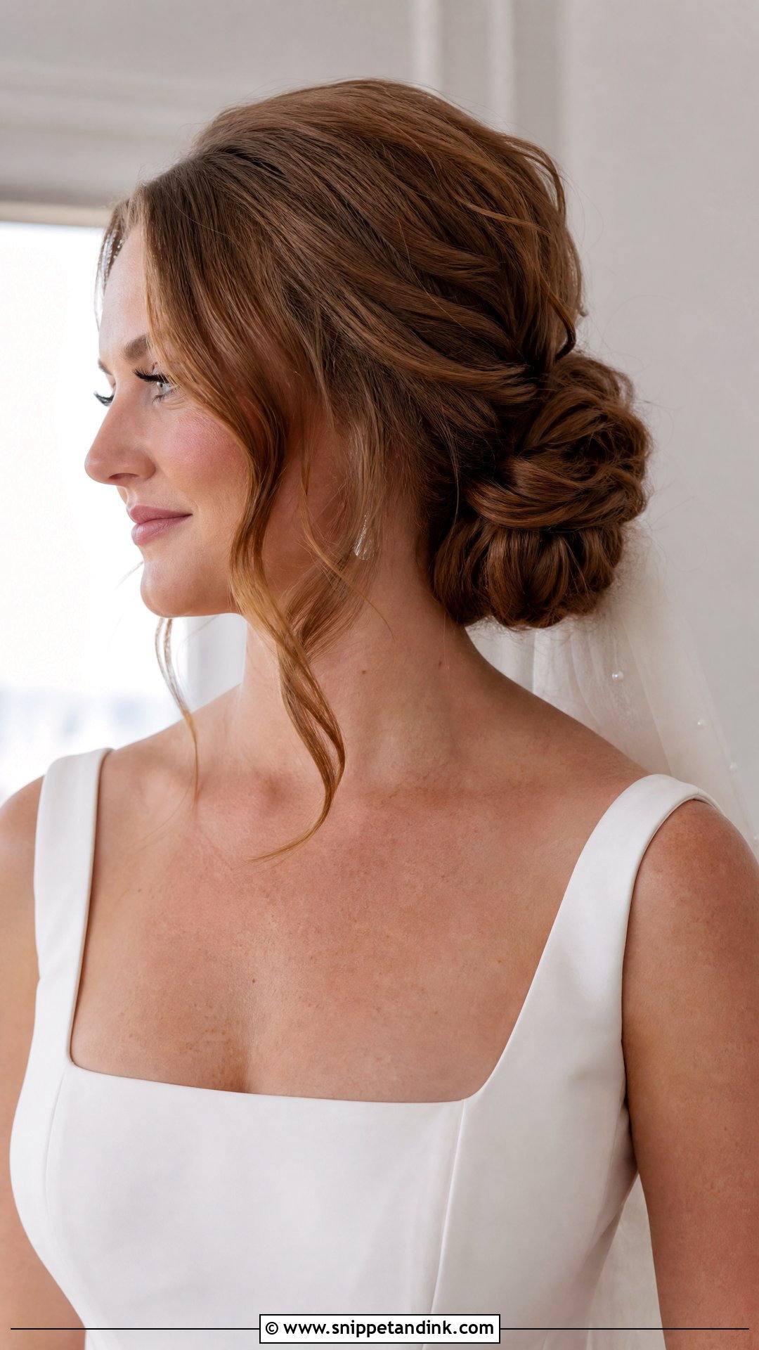 Big Low Bun Wedding Hair - Snippet and Ink - 15 Big Hair Wedding Ideas