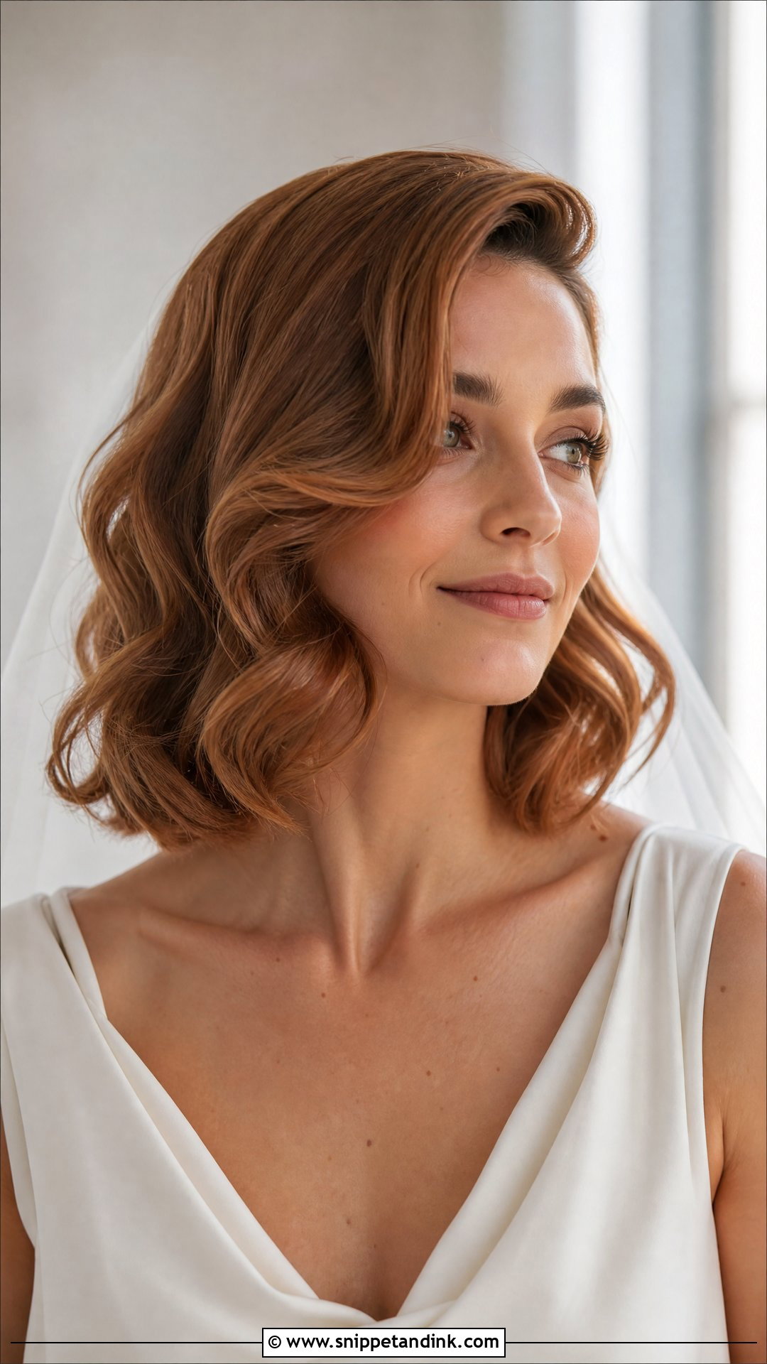 Big Waves Wedding Hair For Medium Hair - Snippet and Ink - 15 Big Waves Wedding Hair