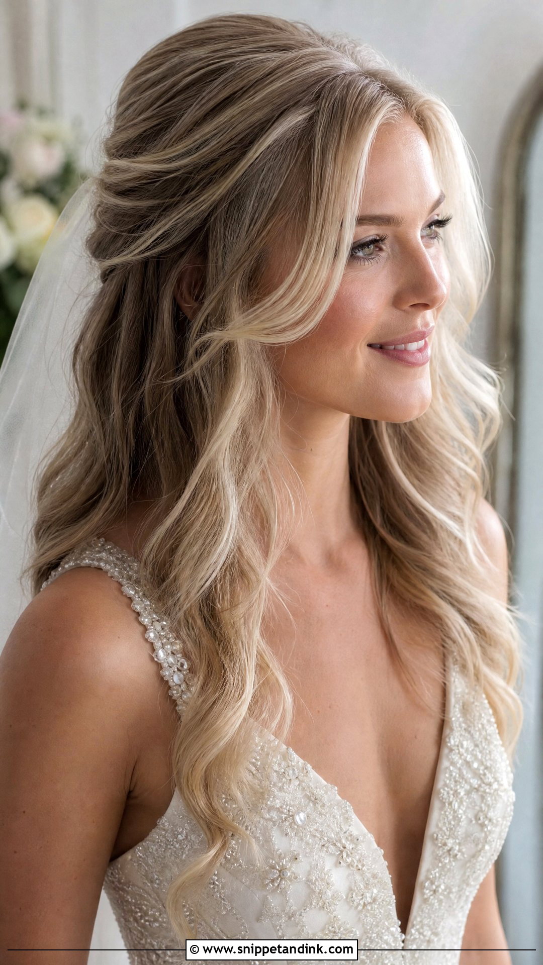 Big Waves Wedding Hair For Thin Hair - Snippet and Ink - 15 Big Waves Wedding Hair