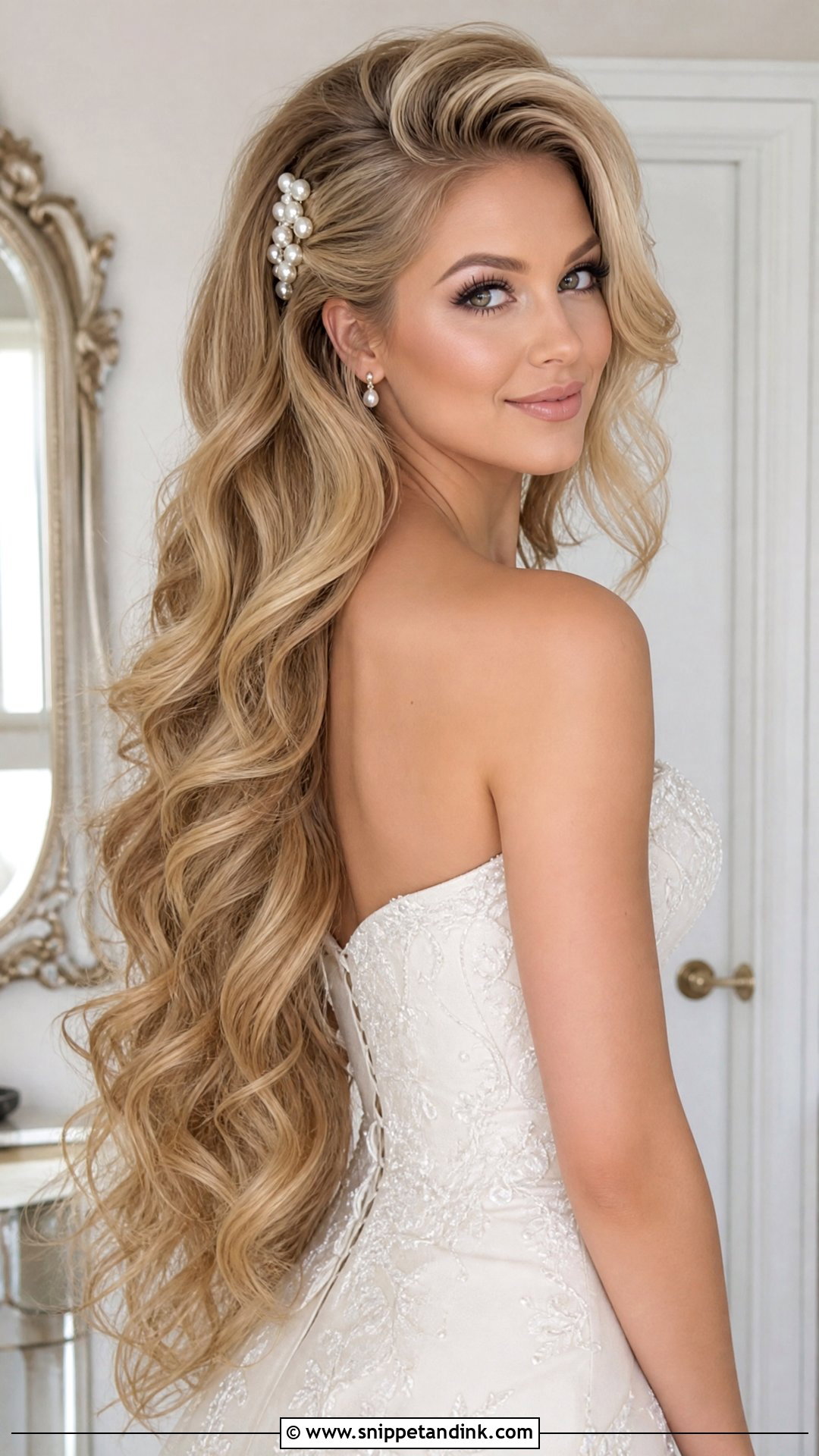 Big Wedding Hair For Long Hair - Snippet and Ink - 15 Big Hair Wedding Ideas