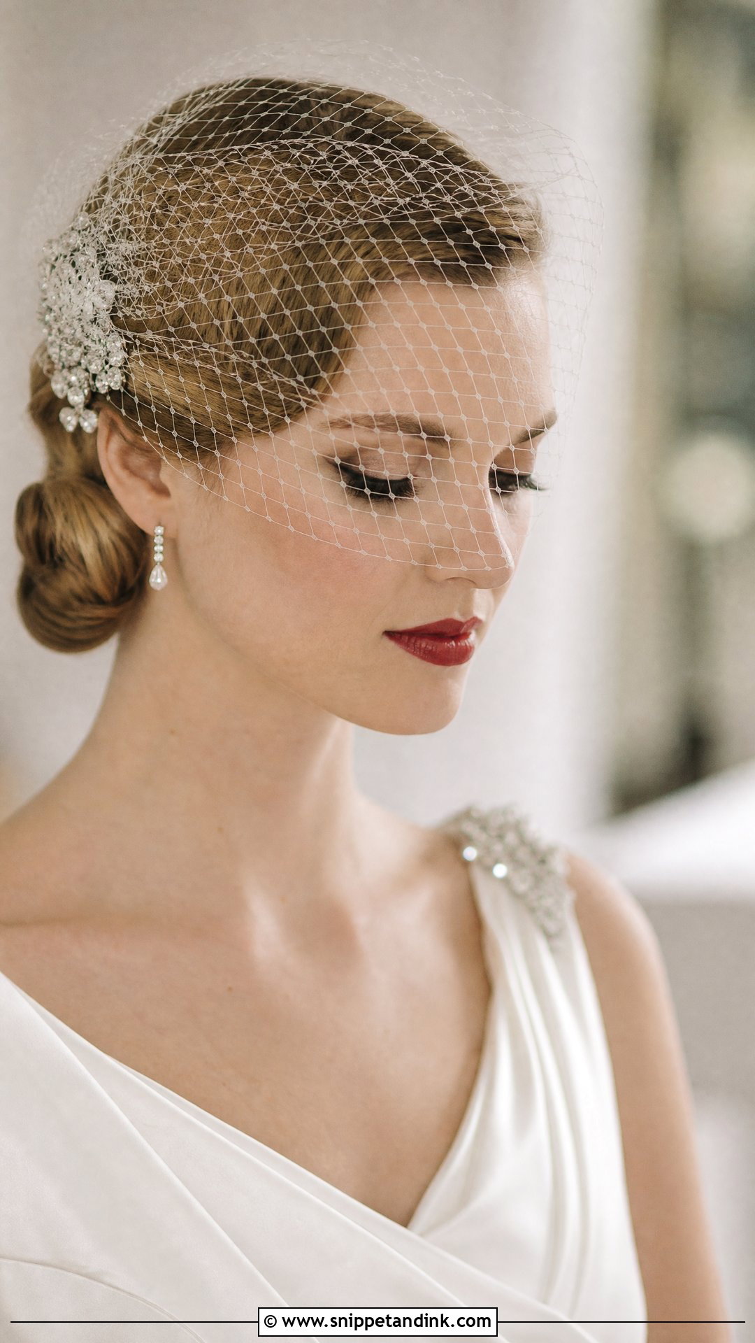 Birdcage Veil - Snippet and Ink - 30 Bridal Hair Accessories