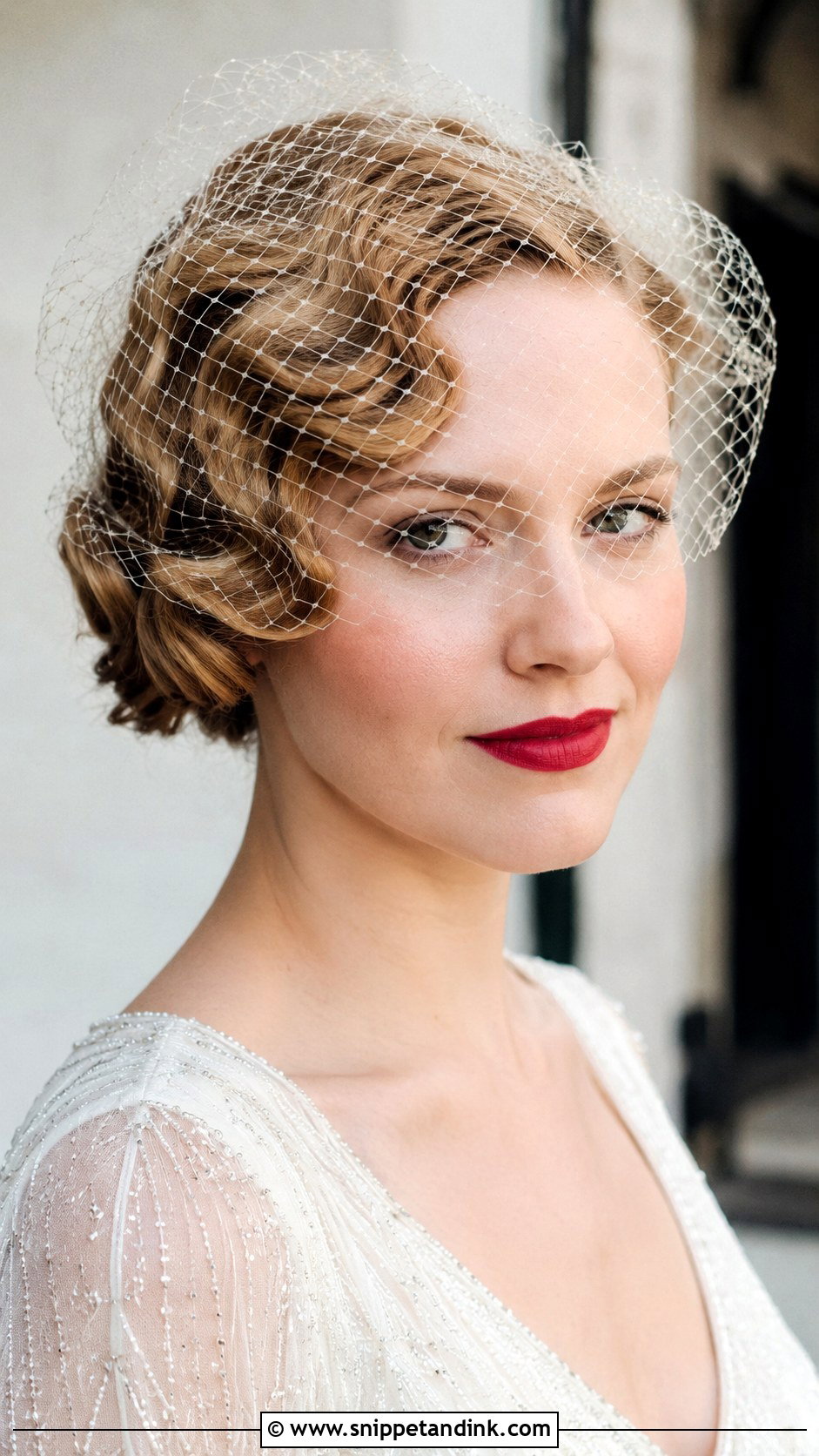 Birdcage Veil - Snippet and Ink - 30 Wedding Hair Accessories