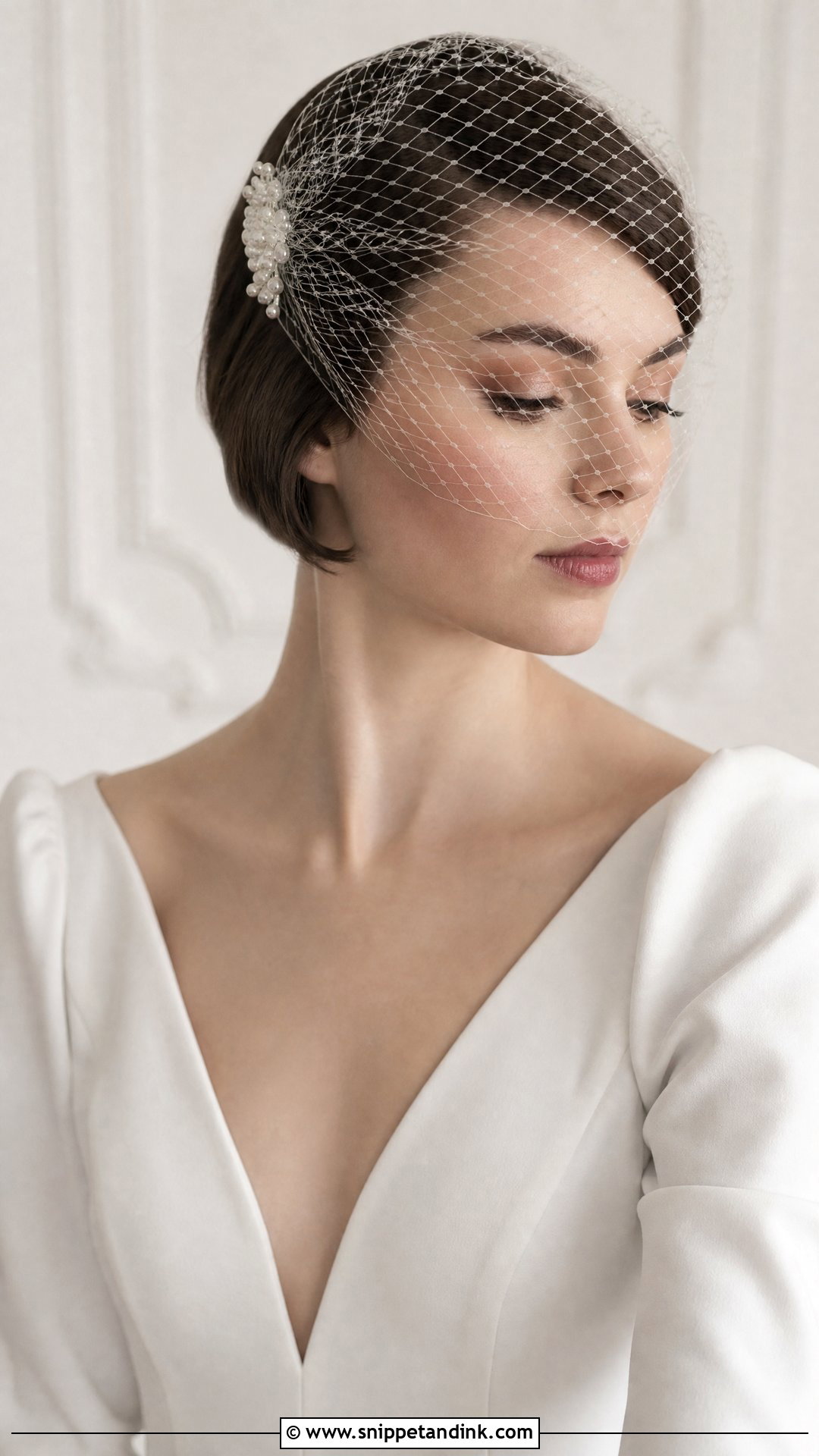 Birdcage Veil With Comb - Snippet and Ink - 25 Bridal Hair Pieces