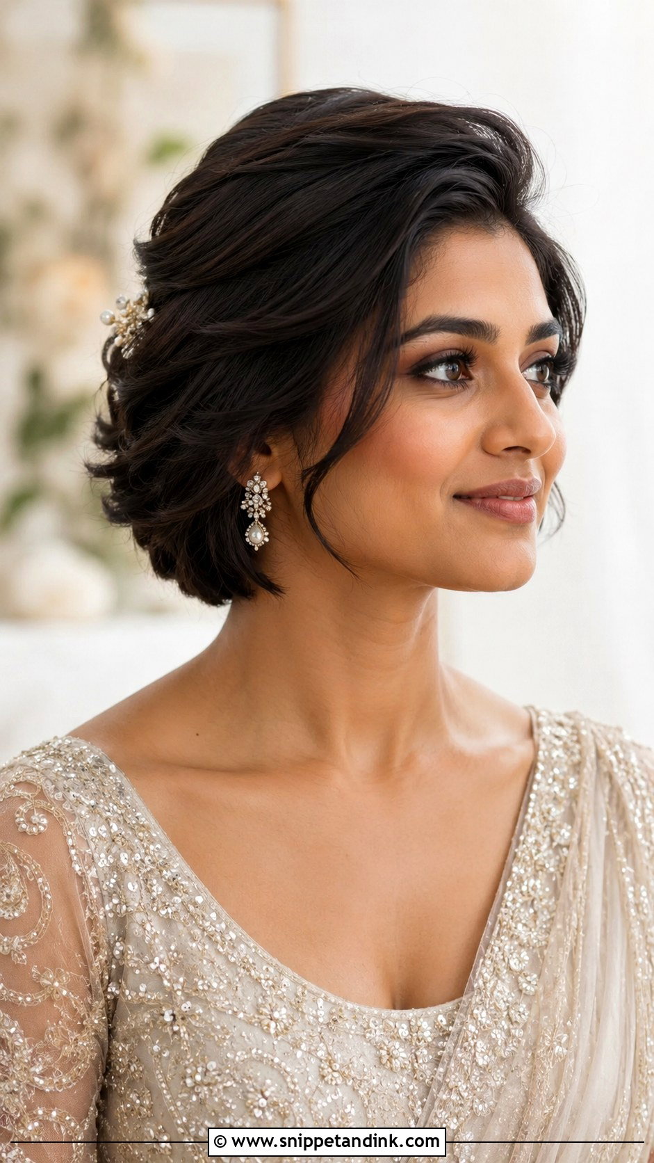 Bixie Wedding Hair - Snippet and Ink - 15 Pixie Hairstyles for Wedding