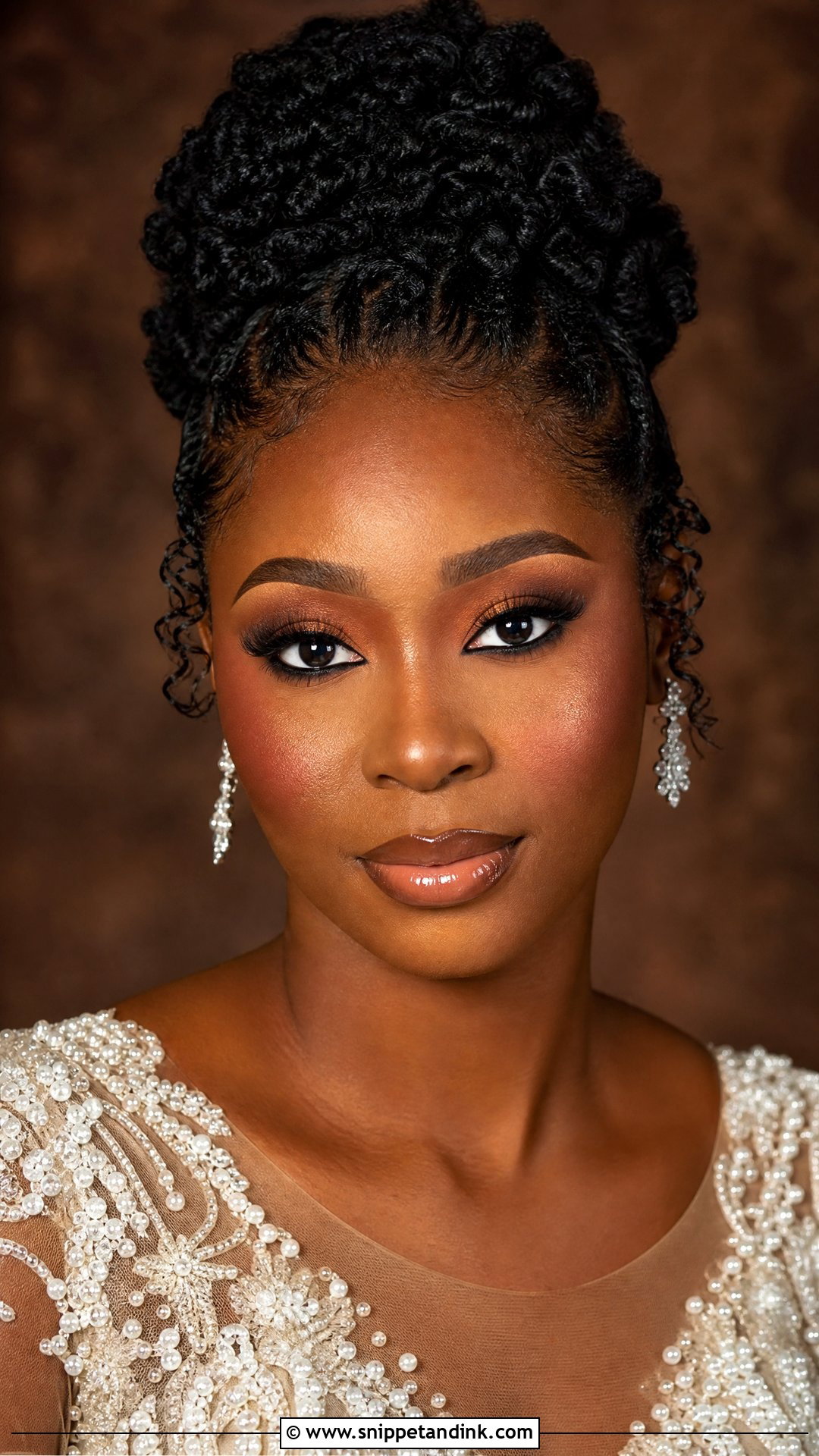 Black Bride Heavy Wedding Makeup - Snippet and Ink - 20 Heavy Wedding Makeup Ideas