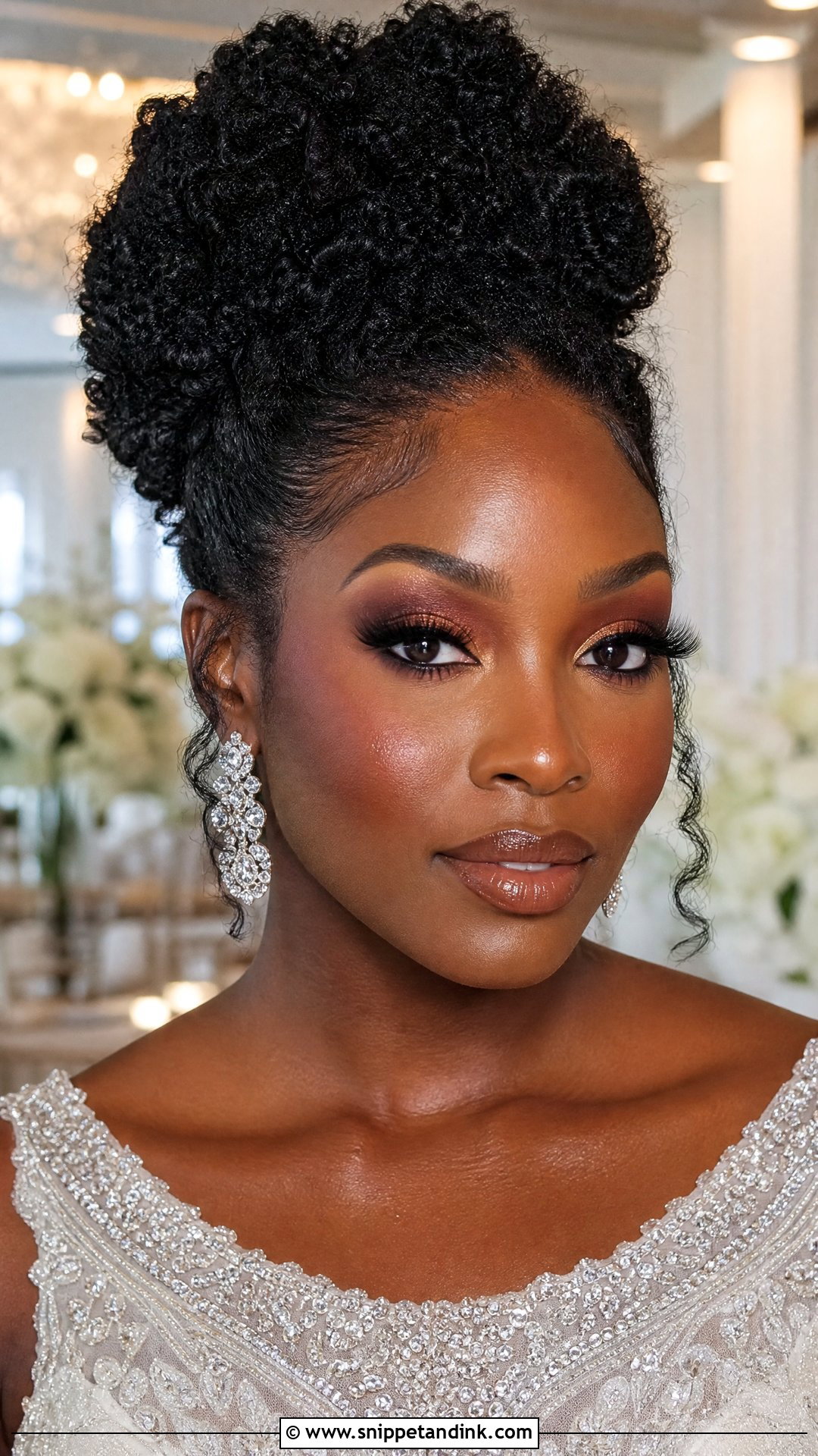 Black Bride Makeup - Snippet and Ink - 20 Makeup for Brides