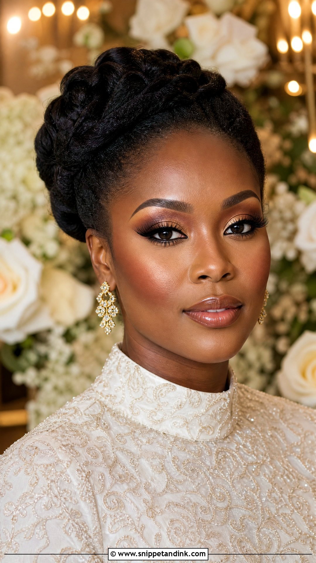 Black Bride Marriage Makeup - Snippet and Ink - 25 Marriage Makeup Ideas