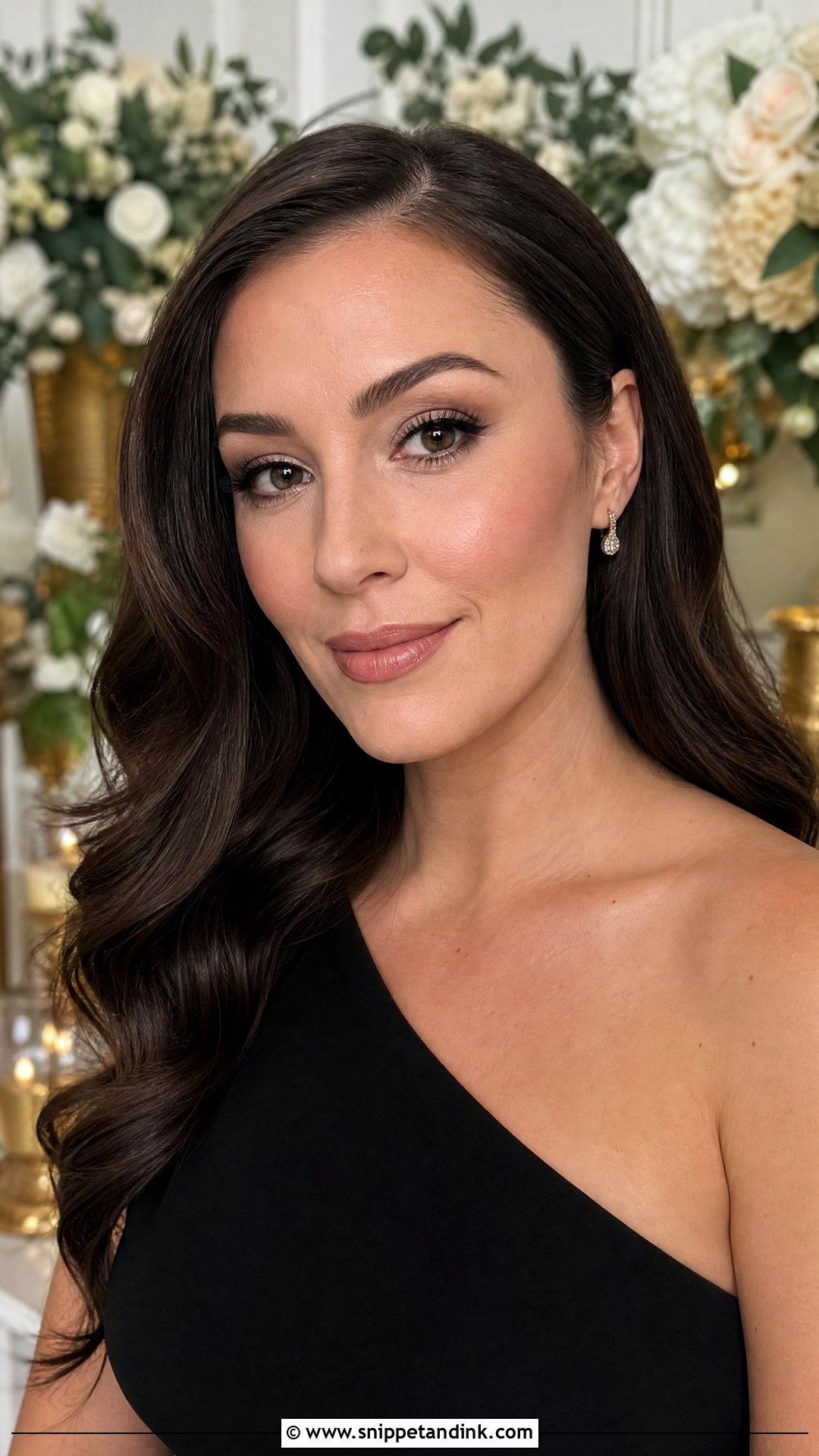 Black Dress Bridesmaid Makeup - Snippet and Ink - 20 Simple Wedding Makeup Bridesmaid Ideas
