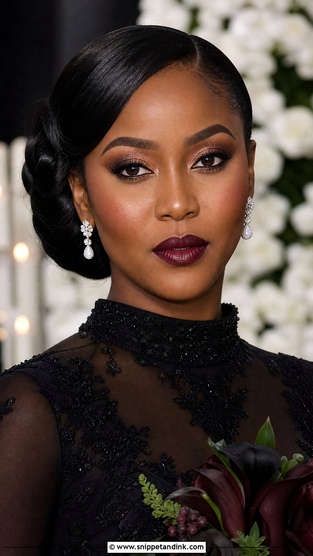 Black Dress Wedding Makeup - Snippet and Ink - 20 Black Wedding Makeup Ideas