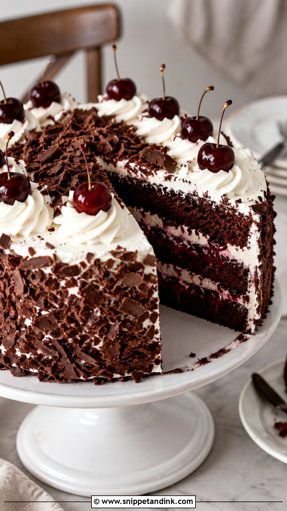 Black Forest Cake For 20 People - Snippet and Ink - 20 Cake for 20 People