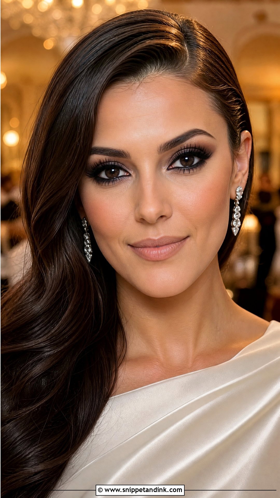Black Smokey Wedding Eye Makeup - Snippet and Ink - 20 Wedding Eye Makeup Ideas