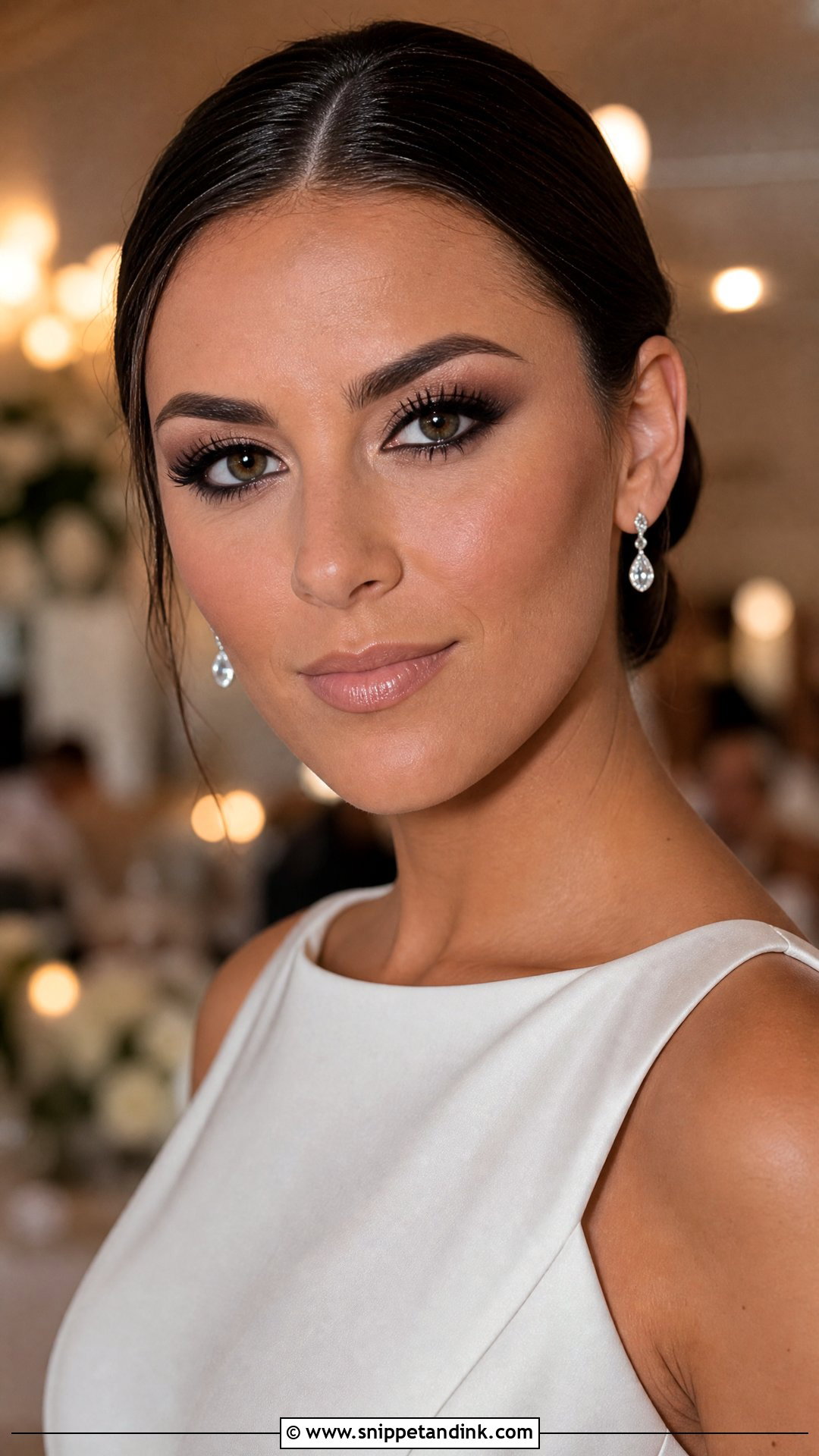 Black Smokey Wedding Makeup - Snippet and Ink - 20 Smokey Wedding Makeup Ideas
