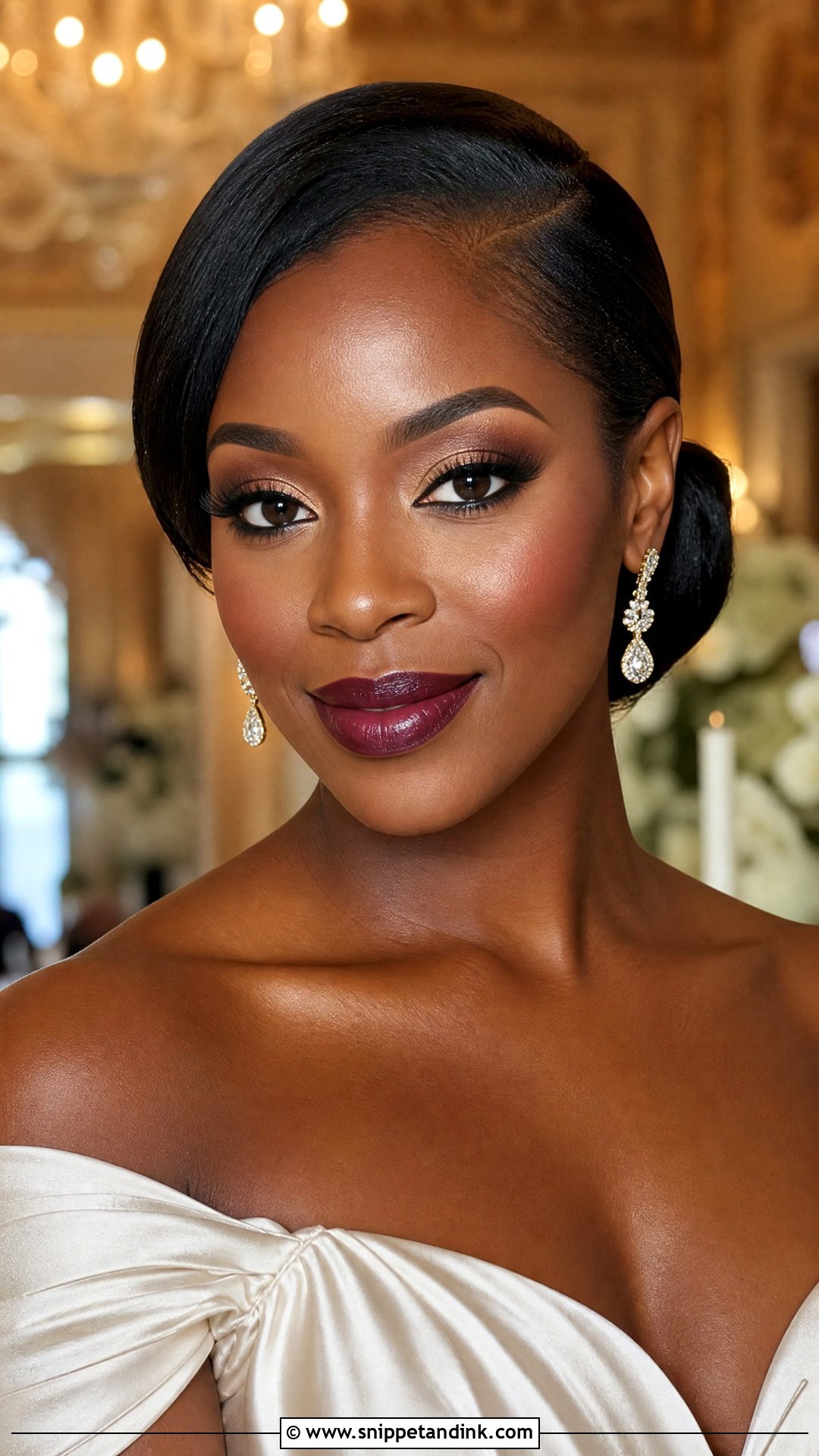 Black Tie Bridal Makeup - Snippet and Ink - 20 Fresh Bridal Makeup Ideas