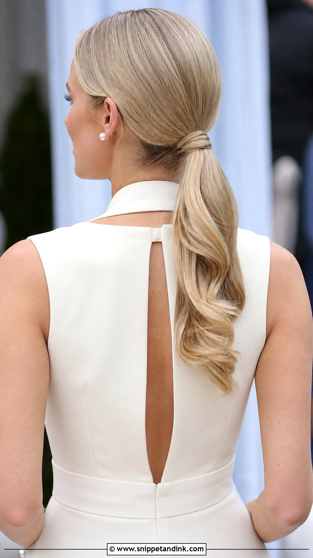 Black Tie Ponytail - Snippet and Ink - 15 Black Tie Wedding Hairstyles