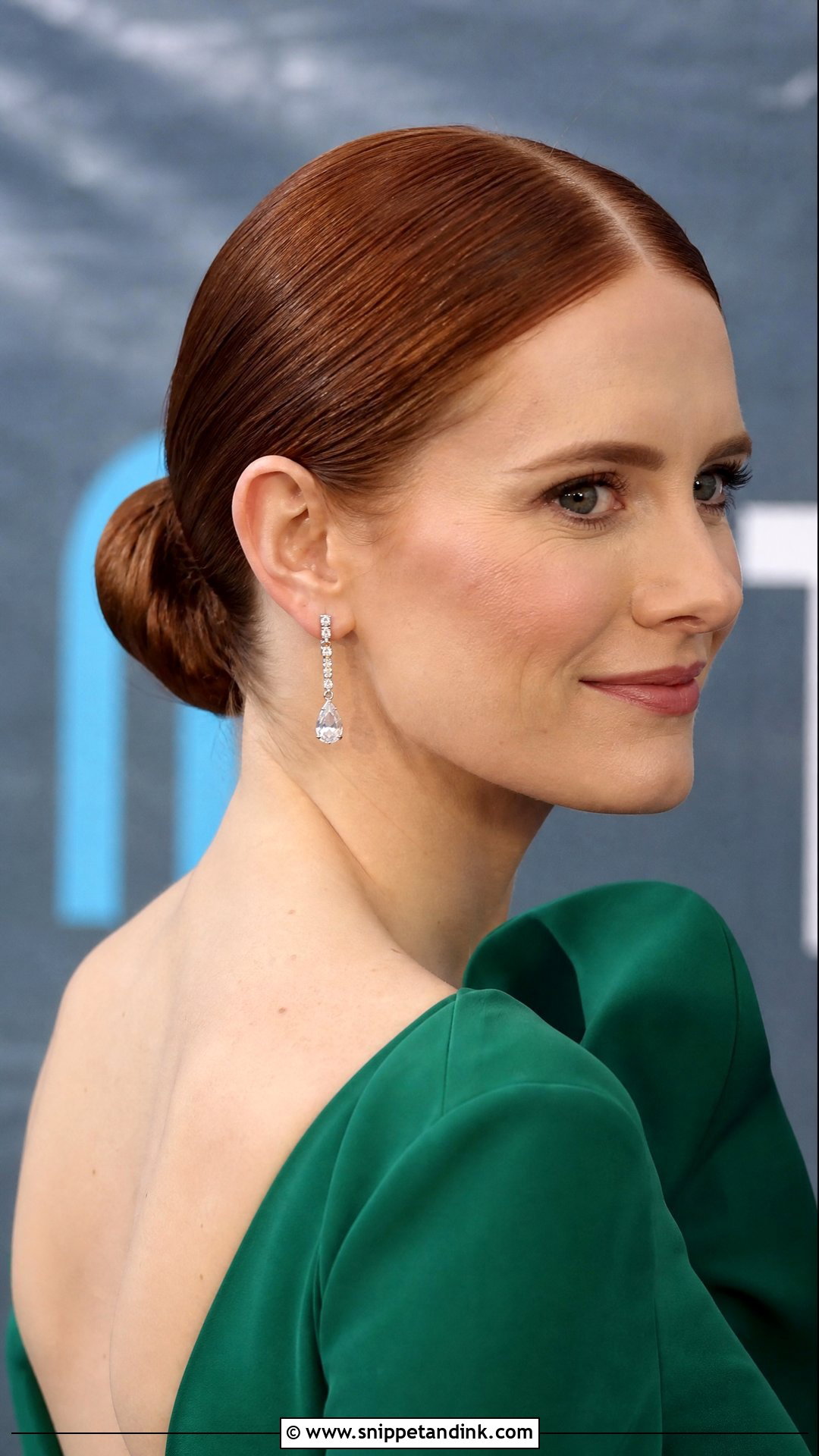 Black Tie Sleek Bun - Snippet and Ink - 15 Black Tie Wedding Hairstyles