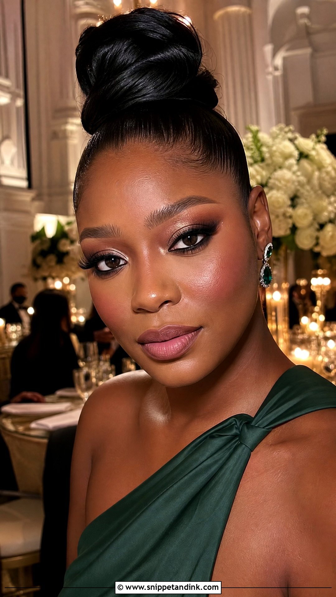 Black Tie Wedding Guest Makeup - Snippet and Ink - 35 Wedding Guest Makeup Ideas