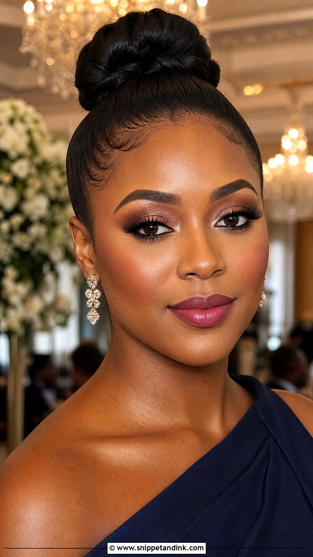 Black Tie Wedding Guest Makeup For Brown Eyes - Snippet and Ink - 30 Wedding Guest Makeup for Brown Eyes