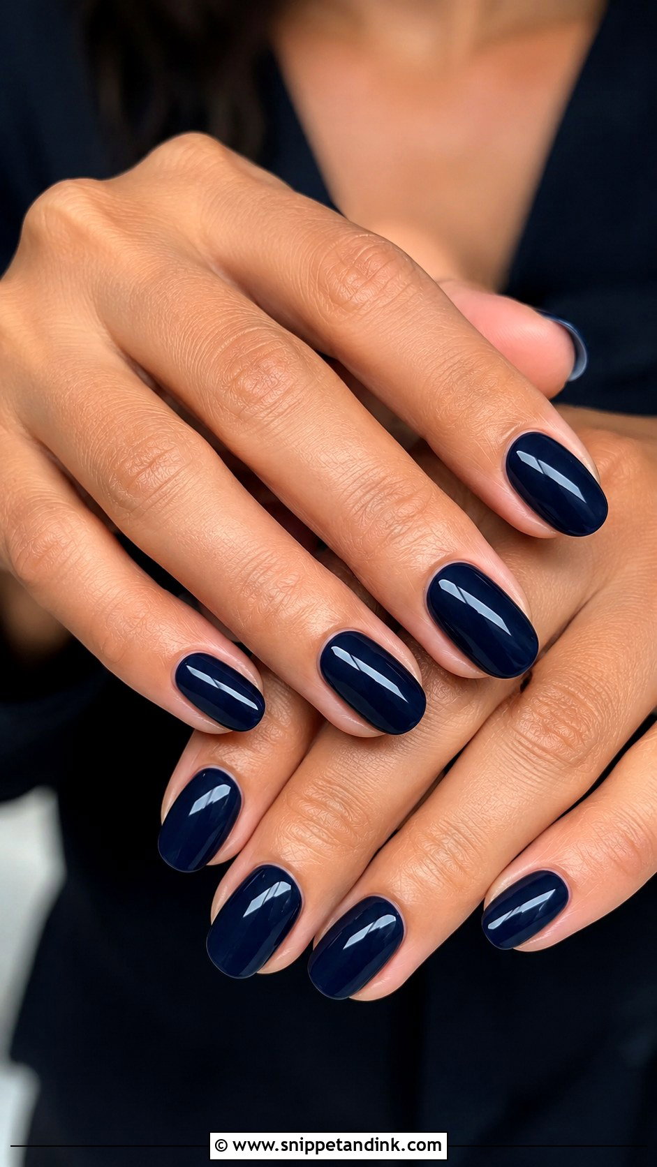 Black Tie Wedding Guest Navy Nails - Snippet and Ink - 20 Black Tie Wedding Guest Nails