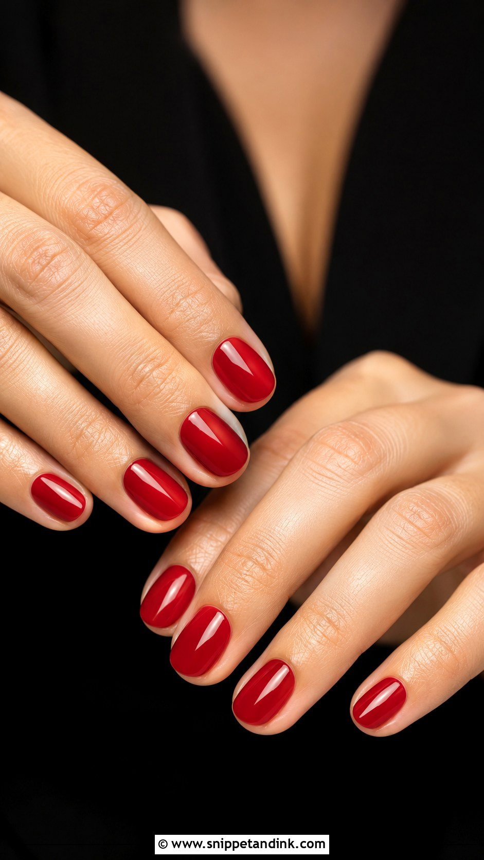 Black Tie Wedding Guest Red Nails - Snippet and Ink - 20 Black Tie Wedding Guest Nails