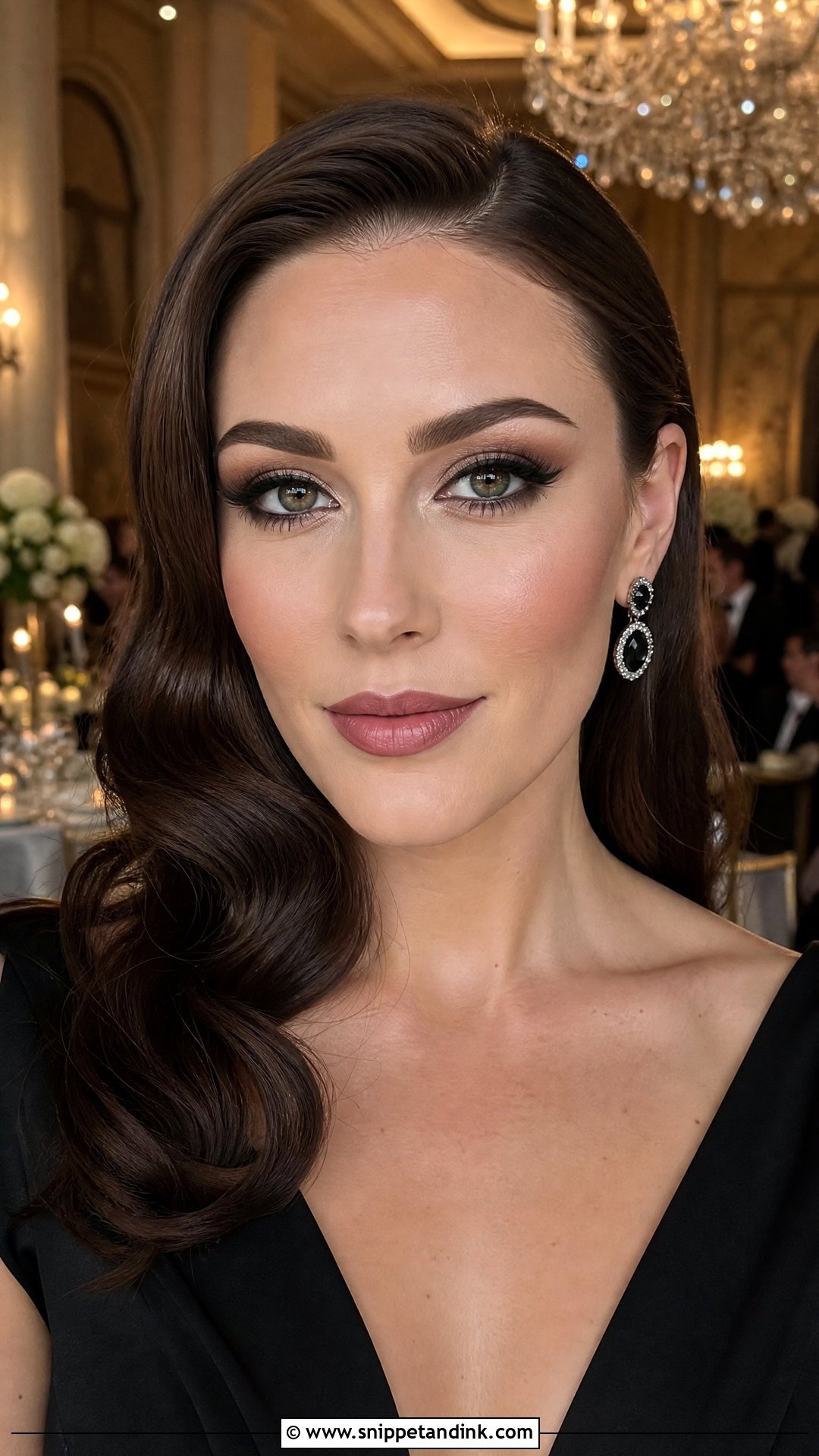 Black Tie Wedding Makeup - Snippet and Ink - 20 Makeup Inspo for Wedding Ideas