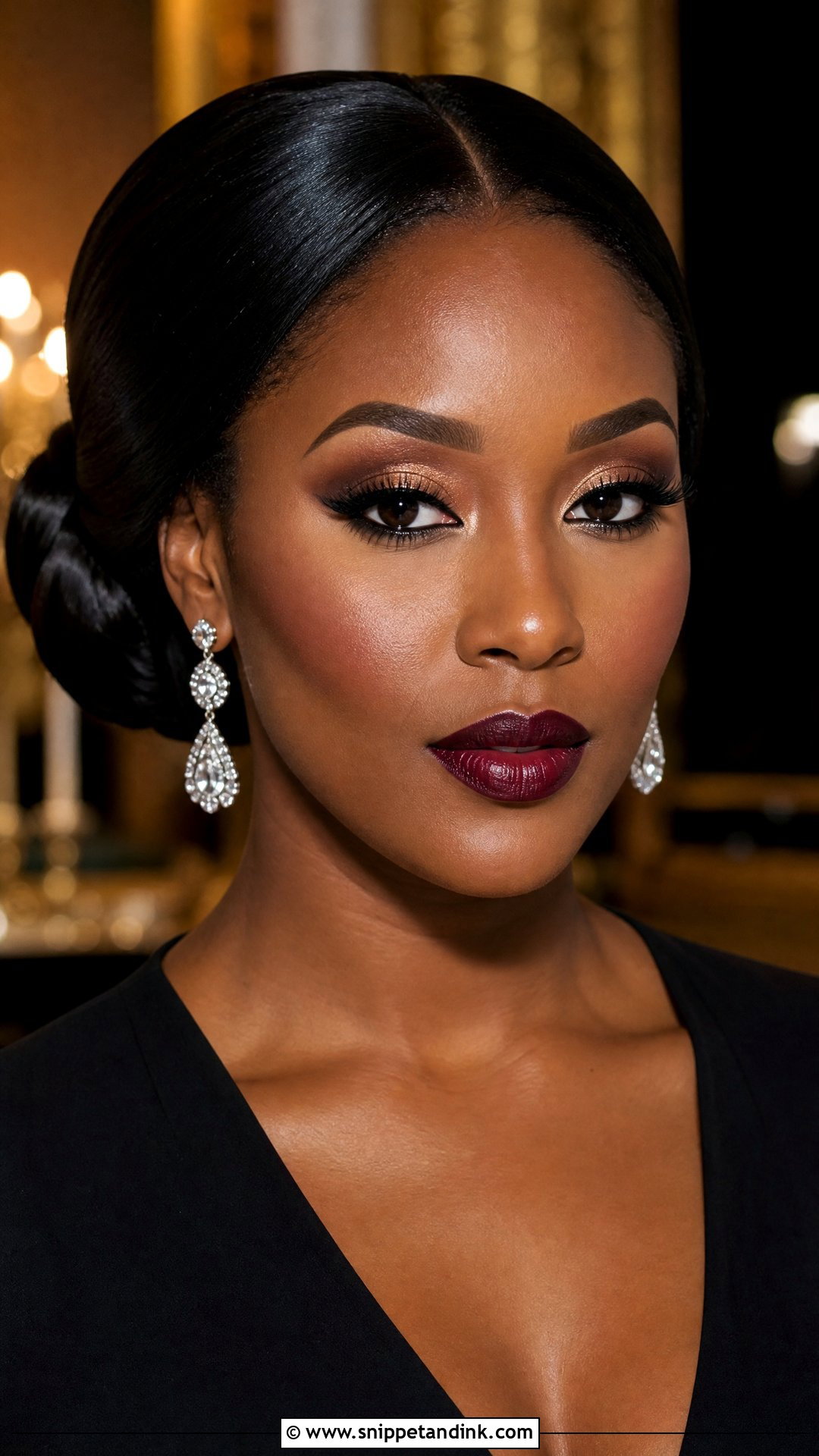 Black Tie Wedding Makeup - Snippet and Ink - 30 Makeup Ideas for Wedding