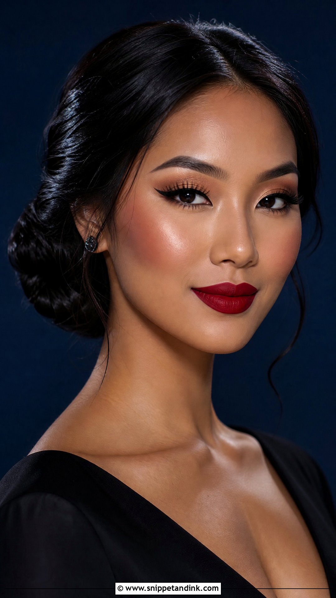 Black Tie Wedding Makeup Red Lip - Snippet and Ink - 20 Wedding Makeup Red Lips