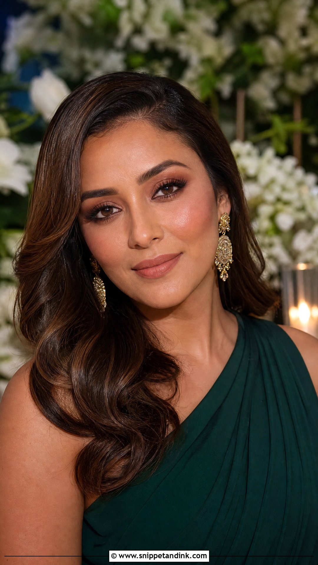 Black Tie Wedding Makeup With Nude Lip - Snippet and Ink - 20 Black Tie Wedding Makeup Ideas