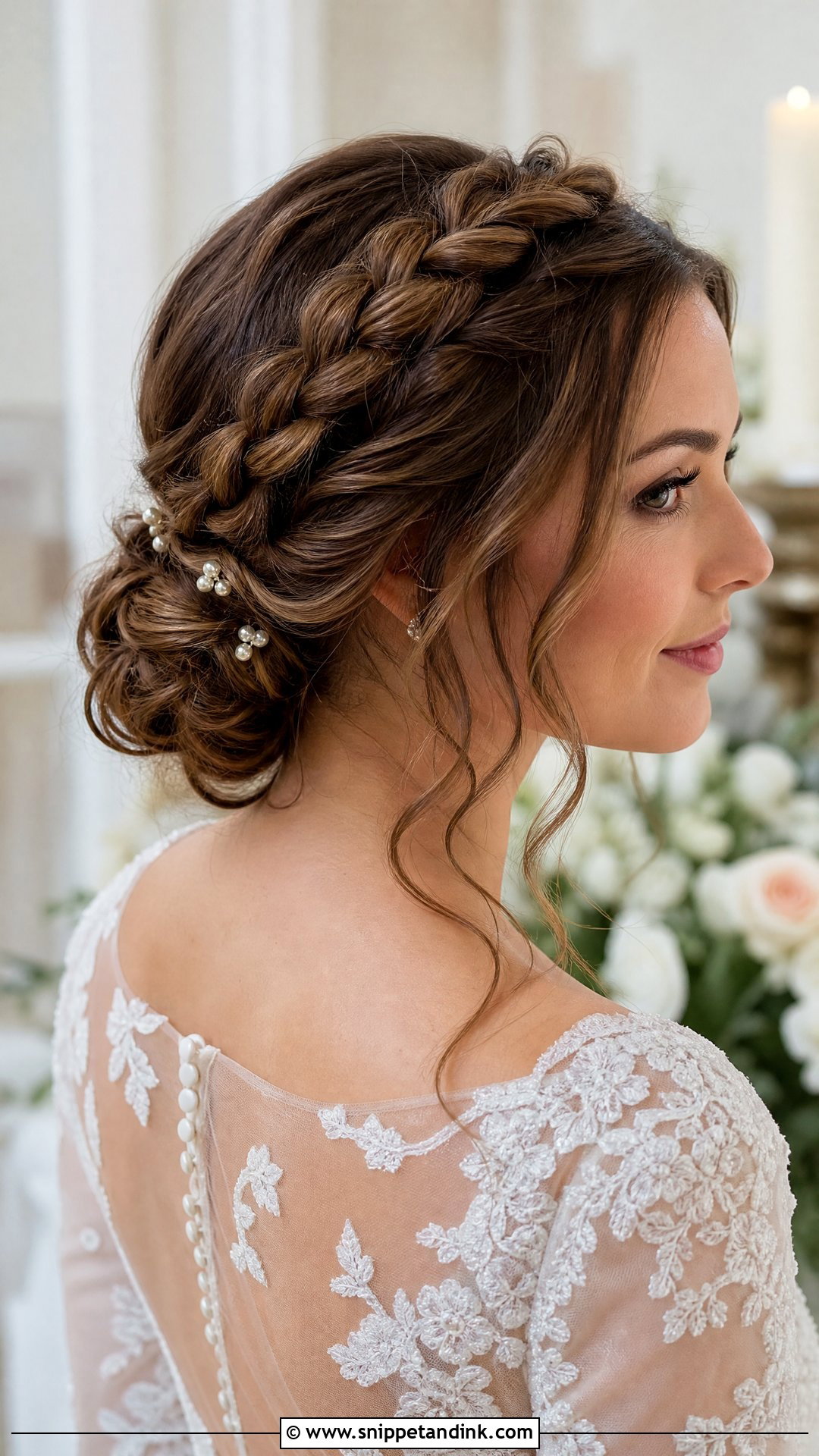 Blair Waldorf Crown Braid - Snippet and Ink - 15 Blair Waldorf Wedding Hair Ideas