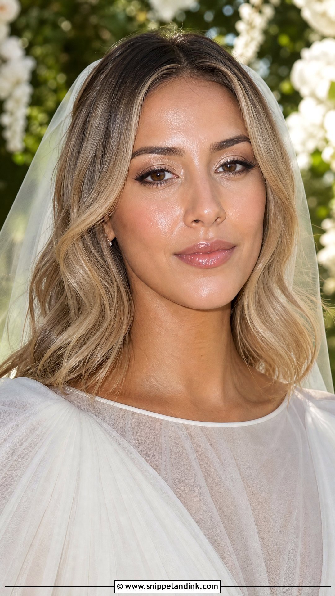 Blonde Bridal Dewy Makeup - Snippet and Ink - 20 Blonde Bridal Makeup Ideas