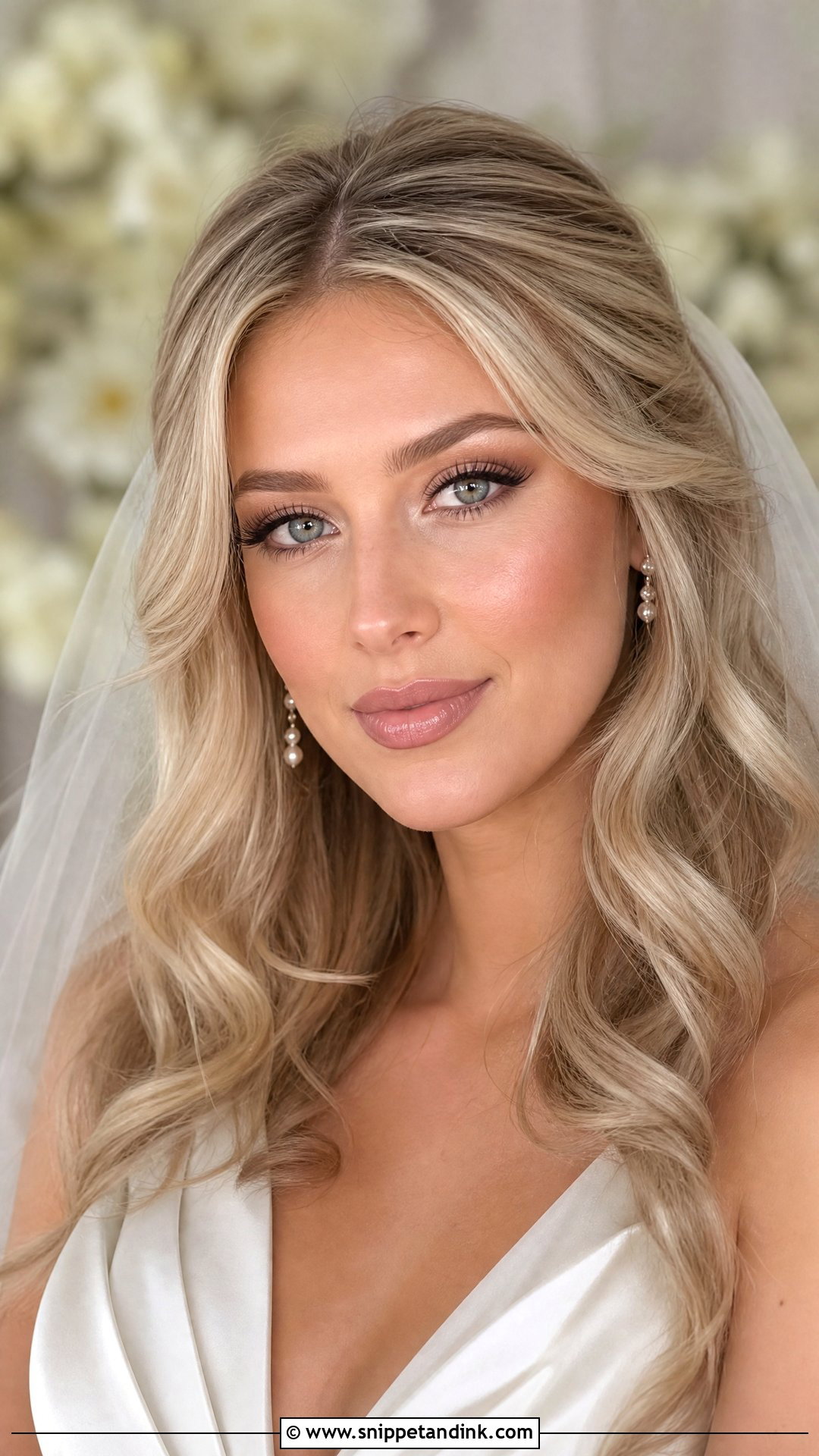 Blonde Bridal Soft Glam Makeup - Snippet and Ink - 20 Blonde Bridal Makeup Ideas
