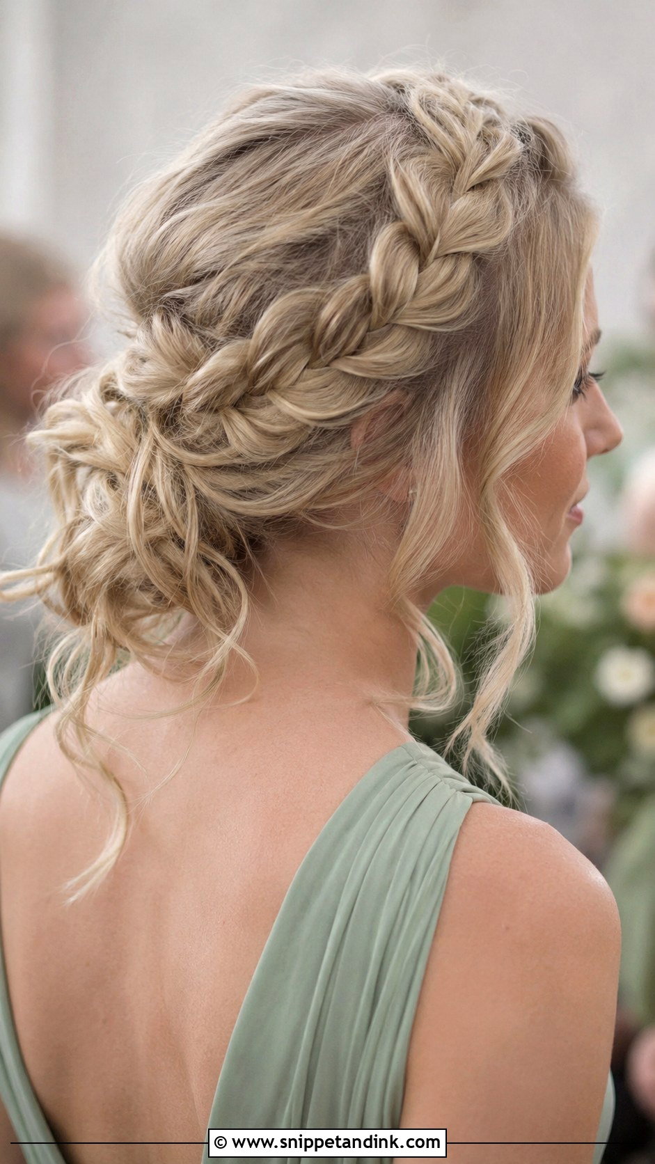 Blonde Crown Braid Bridesmaid Hair - Snippet and Ink - 20 Bridesmaid Hairstyles Blonde