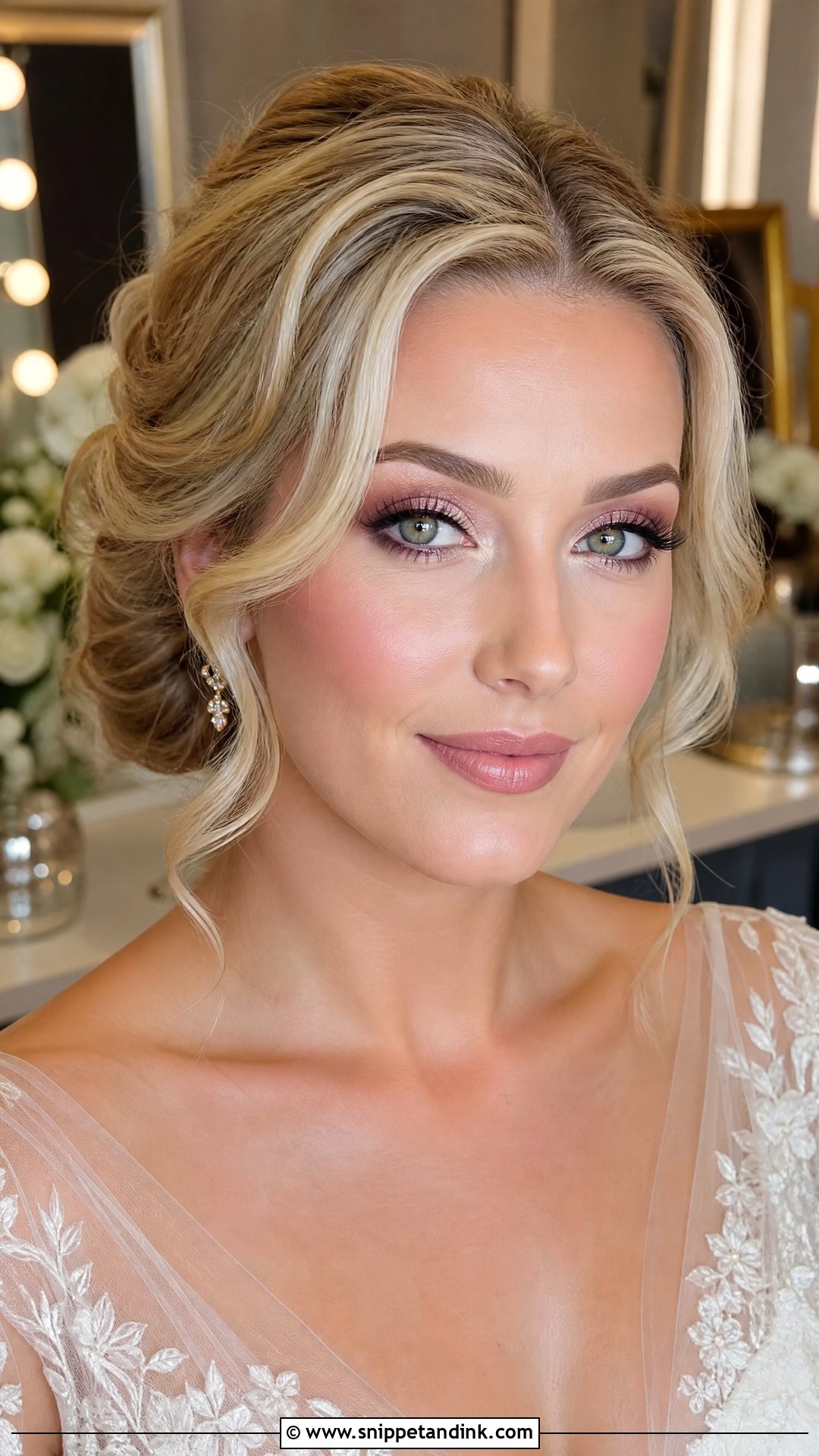 Blonde Wedding Makeup For Green Eyes - Snippet and Ink - 25 Blonde Wedding Makeup Ideas