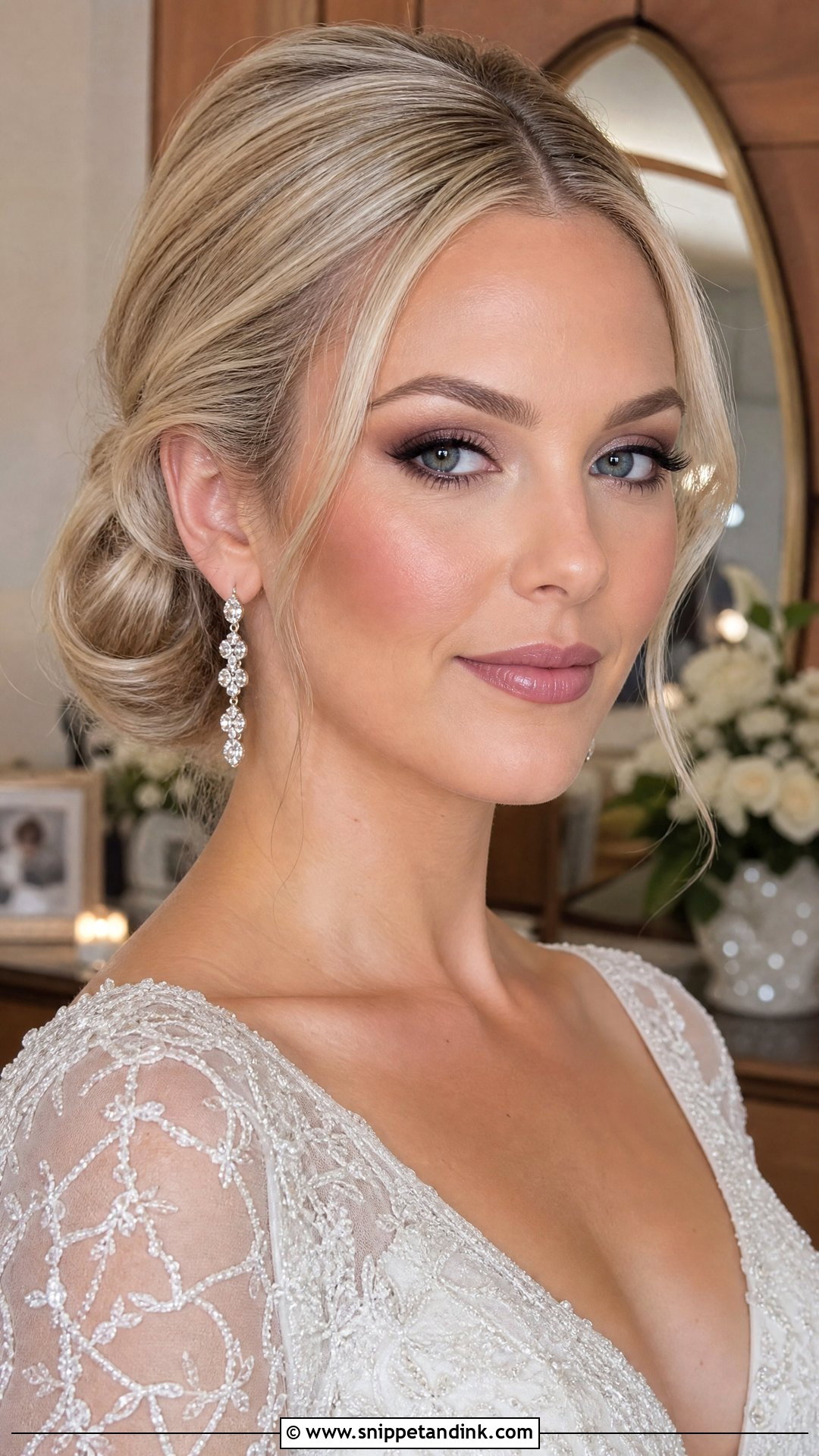 Blonde Wedding Makeup For Winter Wedding - Snippet and Ink - 25 Blonde Wedding Makeup Ideas