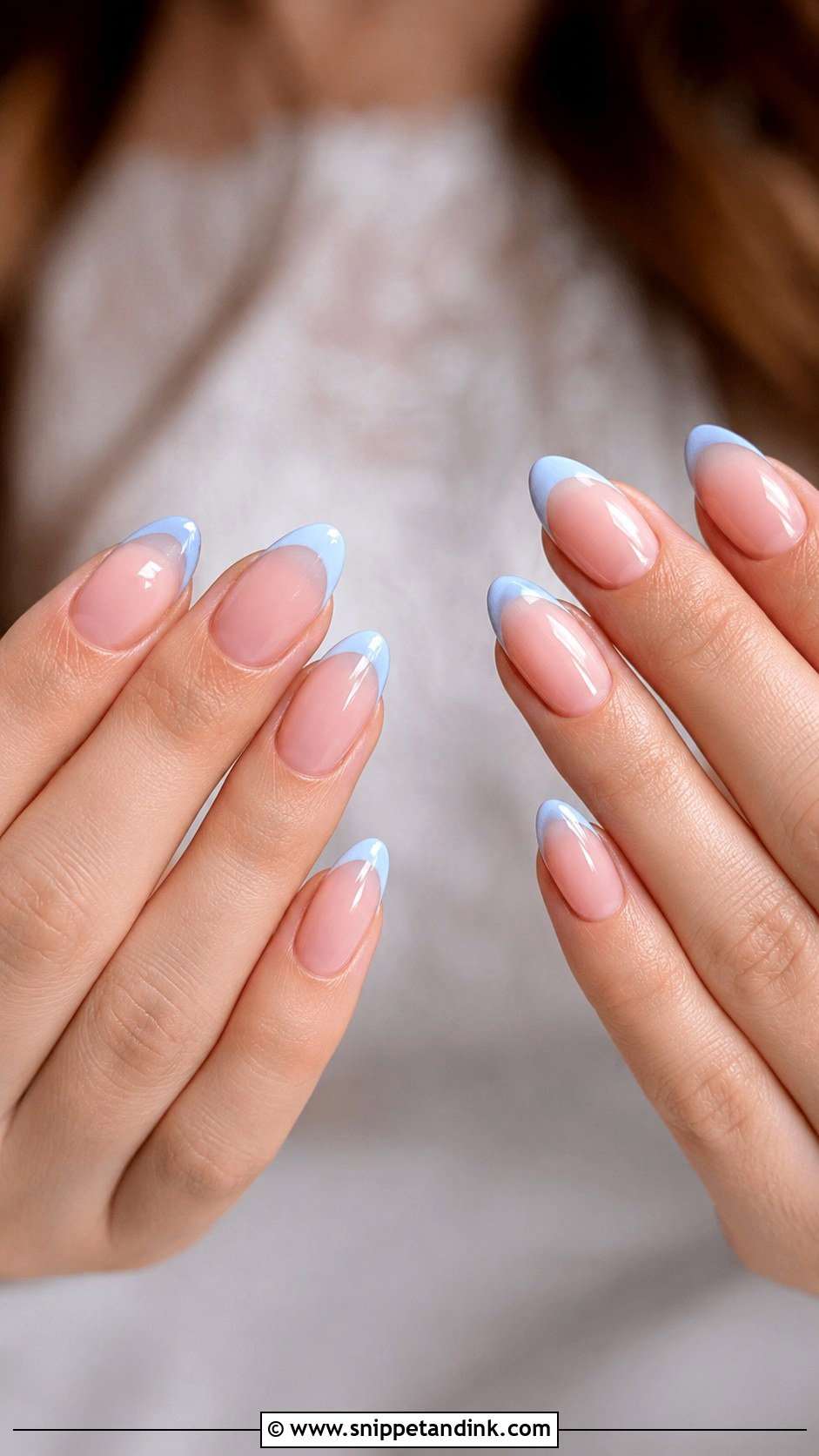 Blue Chrome Wedding Nails - Snippet and Ink - 20 Blue Nails for Wedding