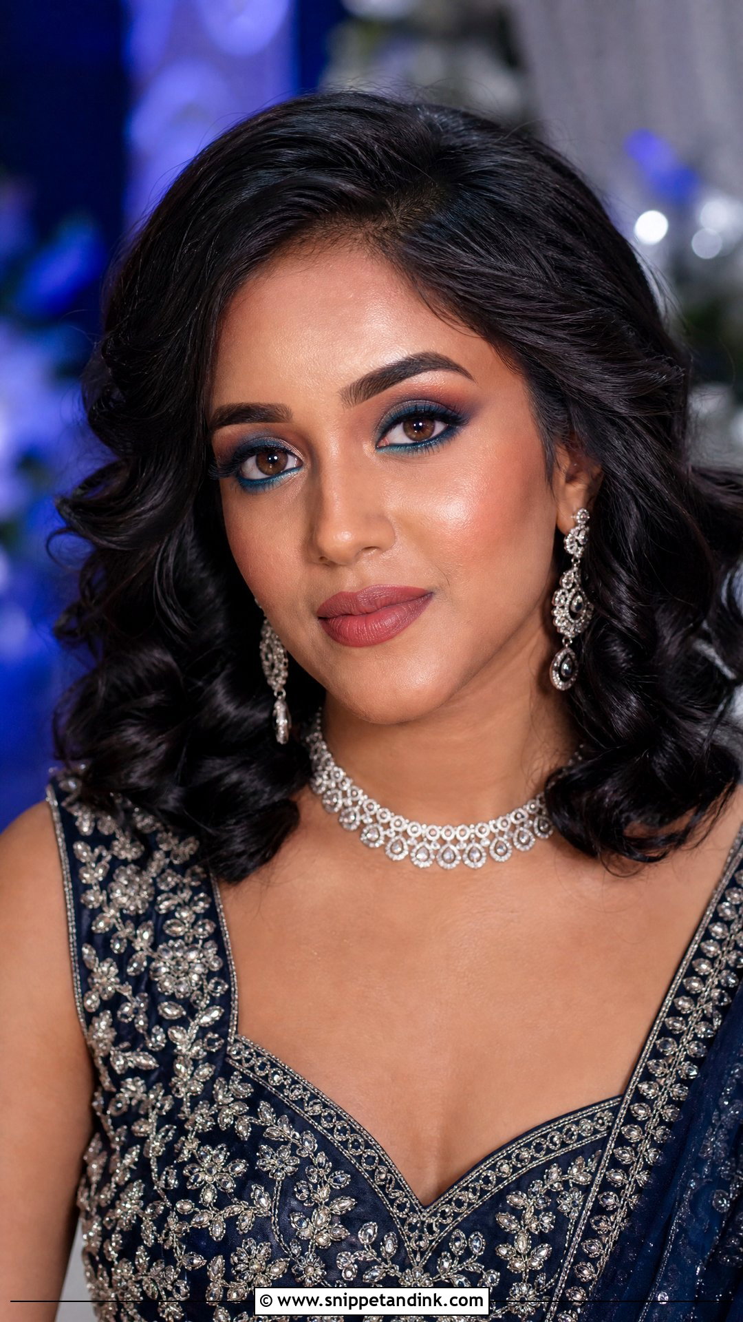 Blue Eye Makeup For Indian Wedding - Snippet and Ink - 20 Eye Makeup for Indian Wedding Ideas