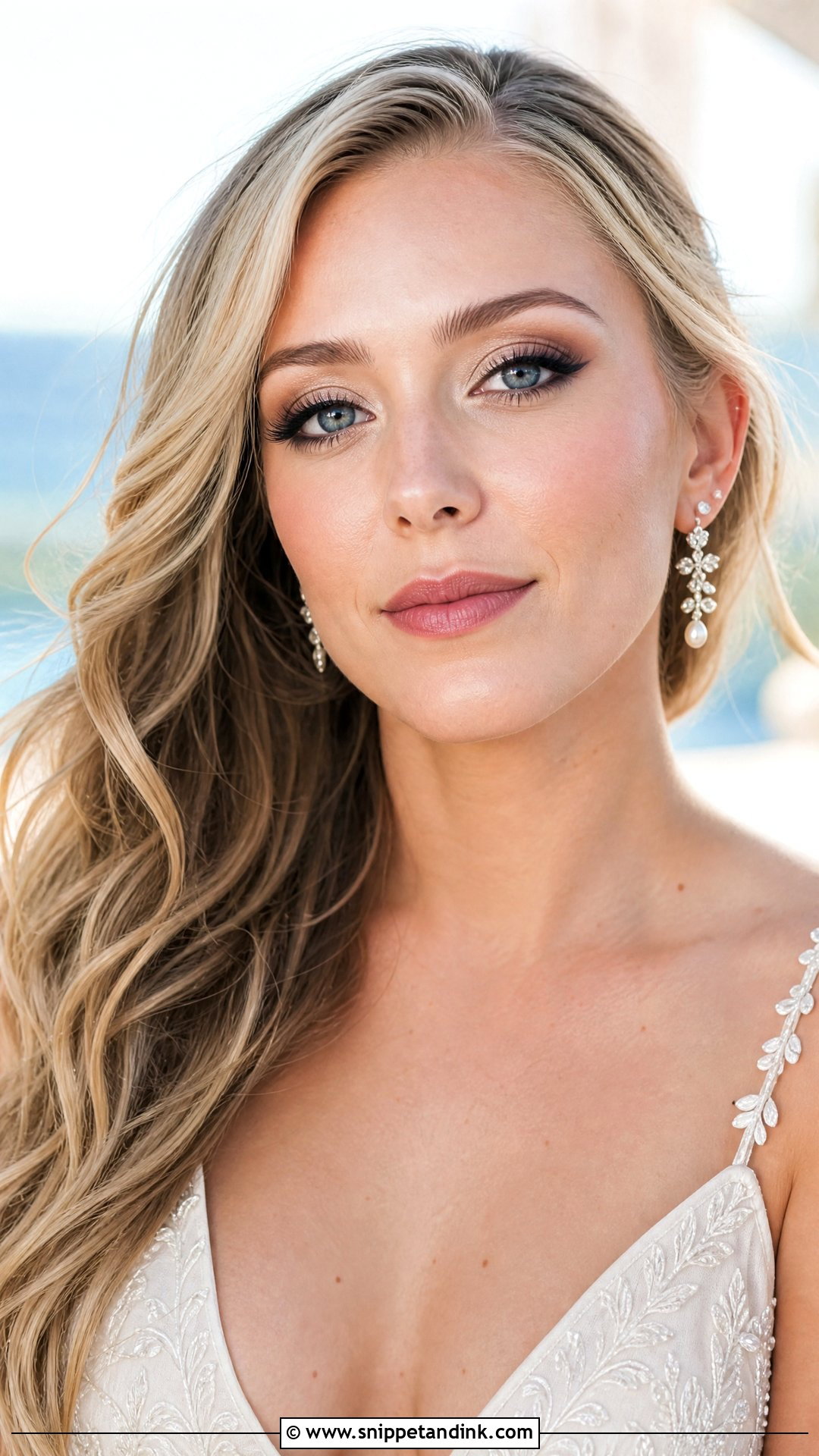 Blue Eye Wedding Makeup - Snippet and Ink - 20 Wedding Makeup 2025 Ideas