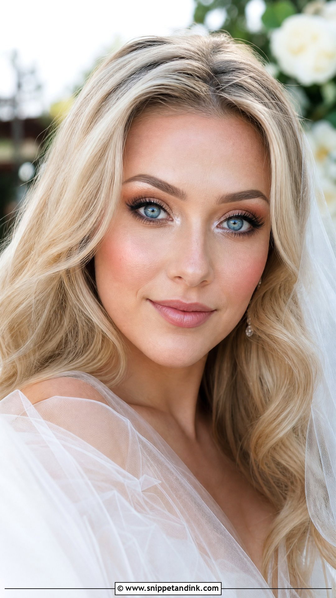 Blue Eye Wedding Makeup - Snippet and Ink - 20 Wedding Makeup Eyes