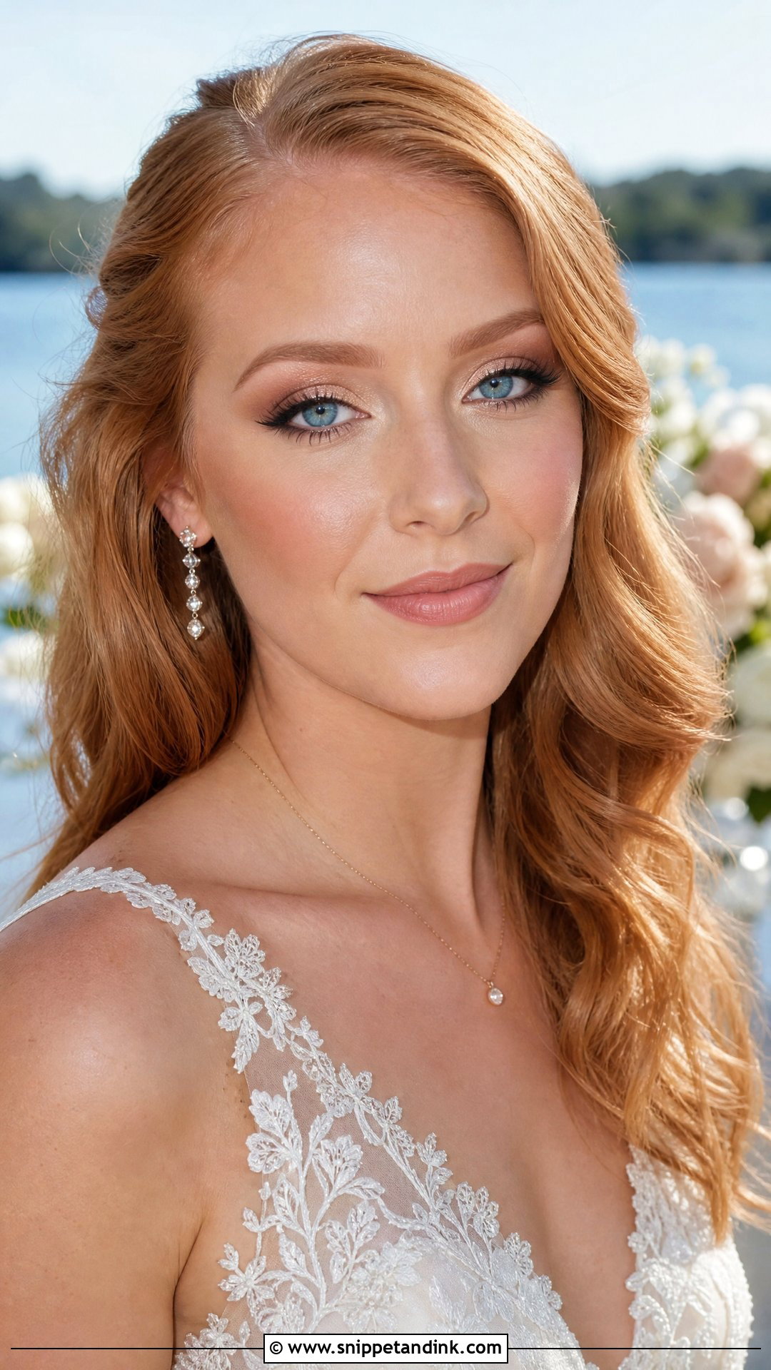 Blue Eye Wedding Makeup For Redheads - Snippet and Ink - 25 Wedding Makeup Redhead Ideas