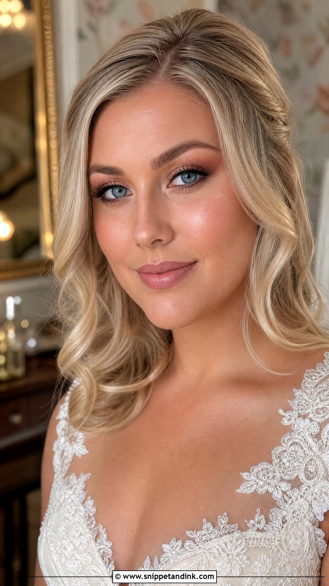 Blue Eyes Bridal Makeup For Blondes - Snippet and Ink - 30 Bridal Makeup for Blondes