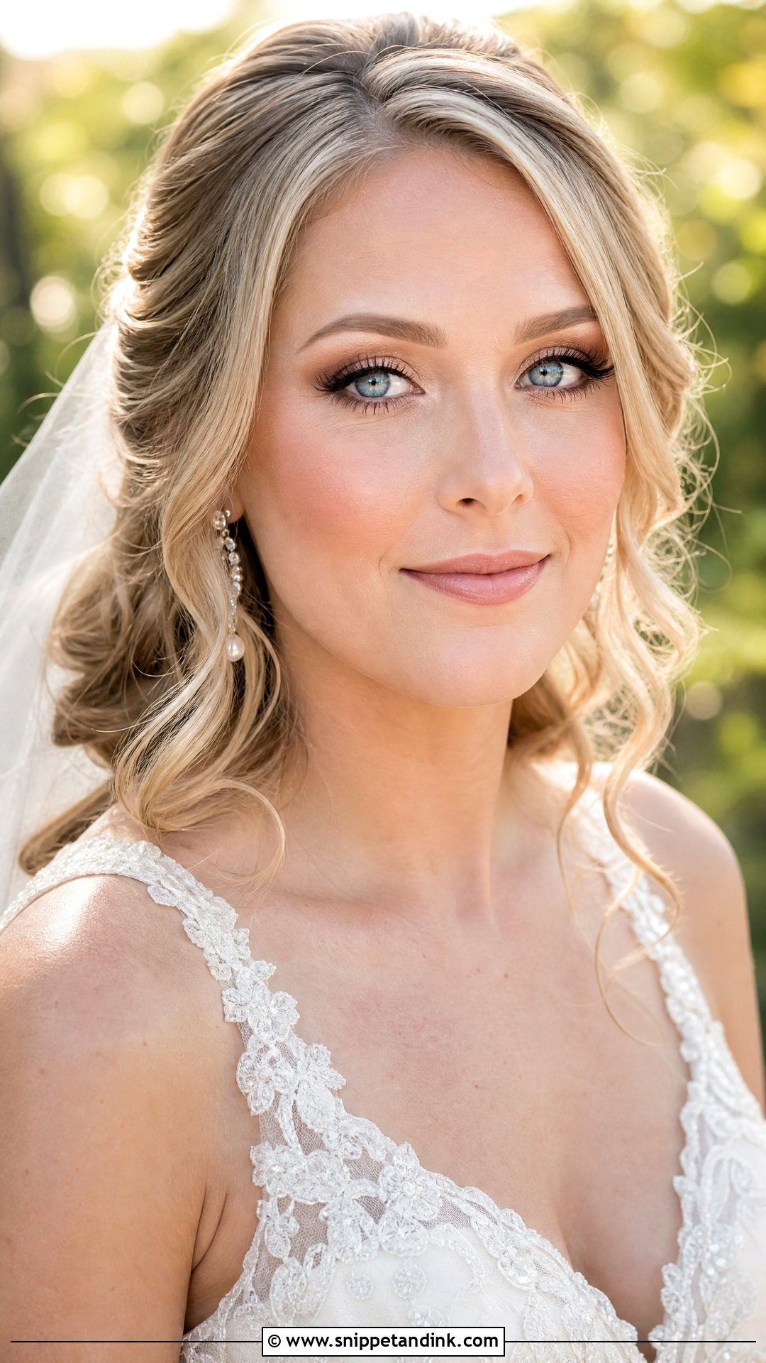 Blue Eyes Wedding Makeup For Blondes - Snippet and Ink - 20 Wedding Makeup for Blondes