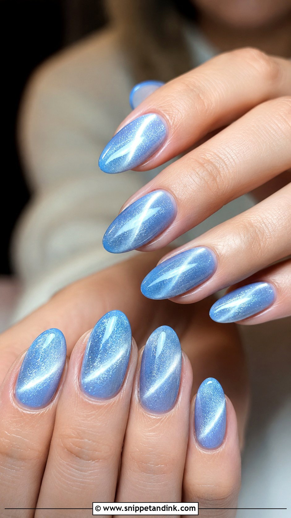 Blue Jelly Wedding Nails - Snippet and Ink - 20 Blue Nails for Wedding