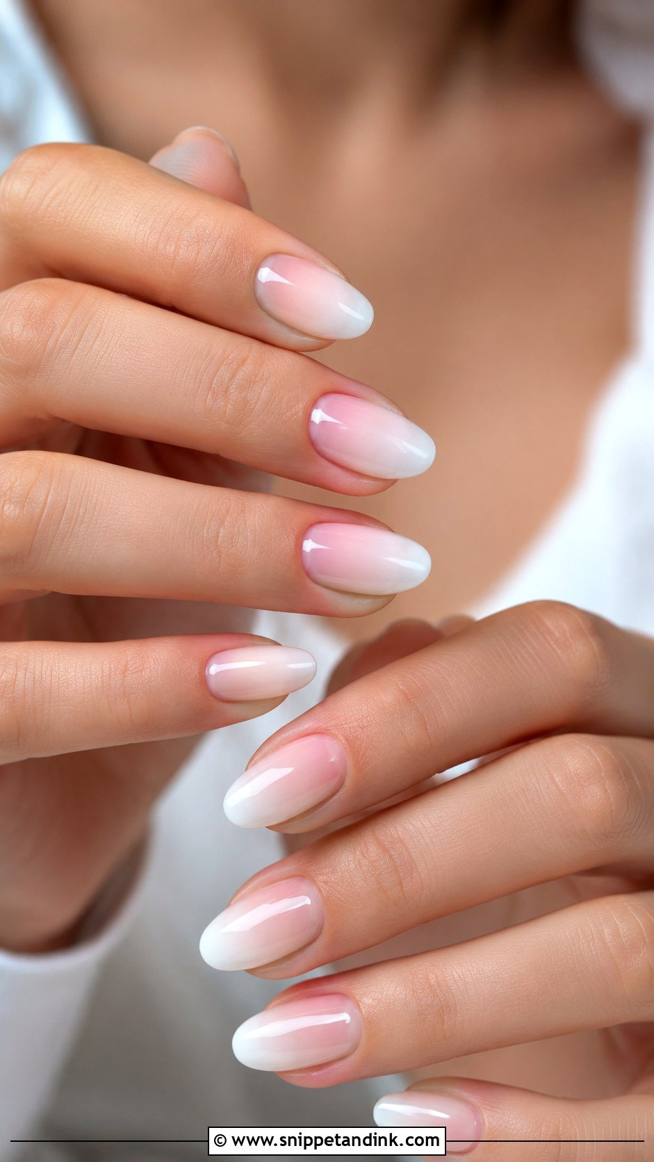 Blue Ombre Bridal Nails - Snippet and Ink - 20 Ombre Bridal Nails